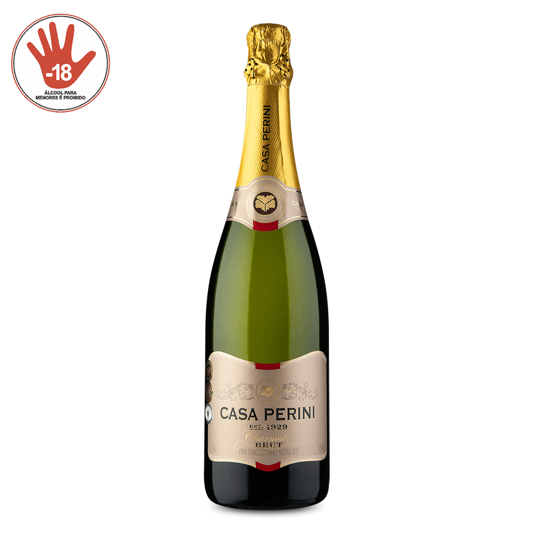 Espumante Brut Casa Perini Garrafa 750ml