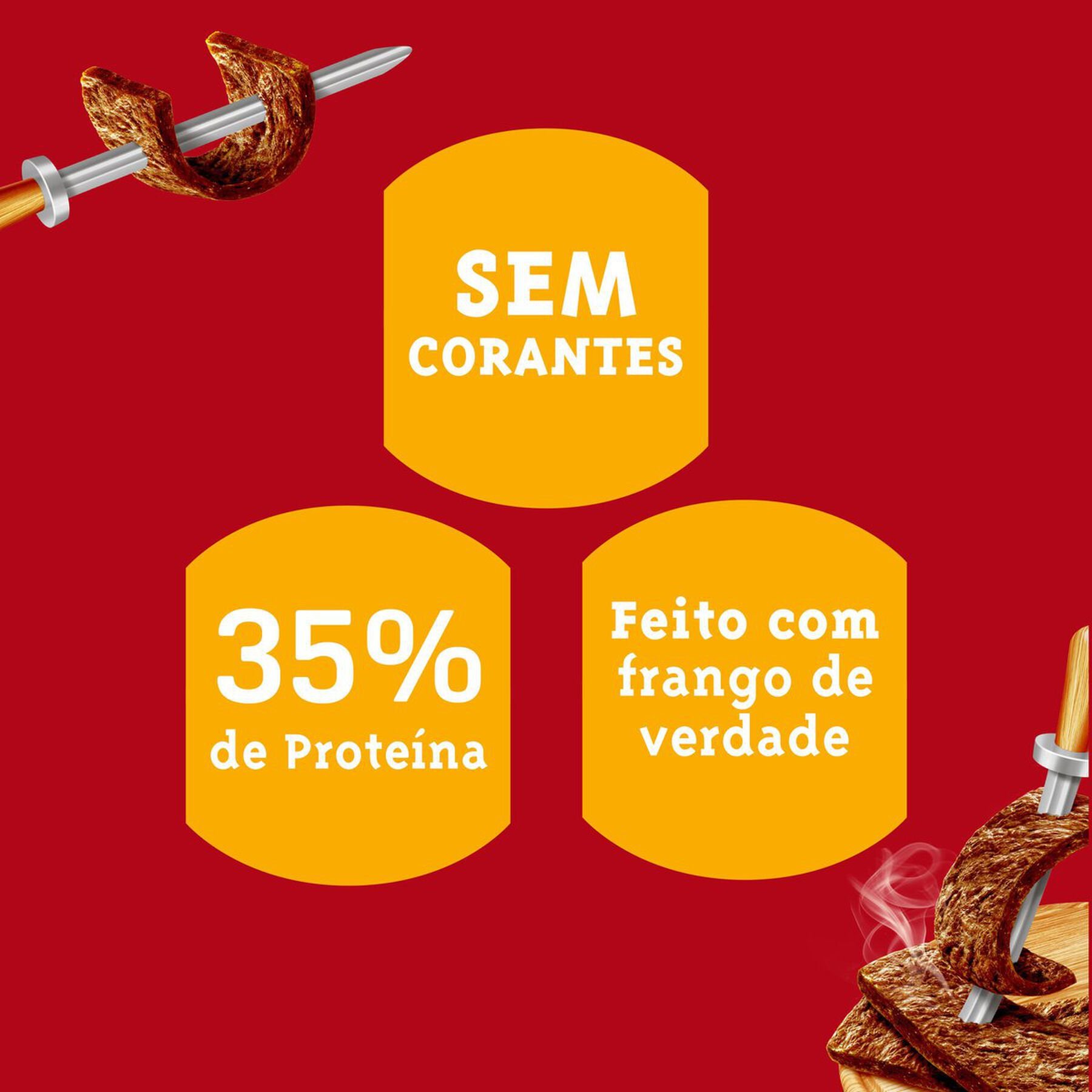Petisco para Cães Bifinho de Frango Purina Doguitos Pacote 65g
