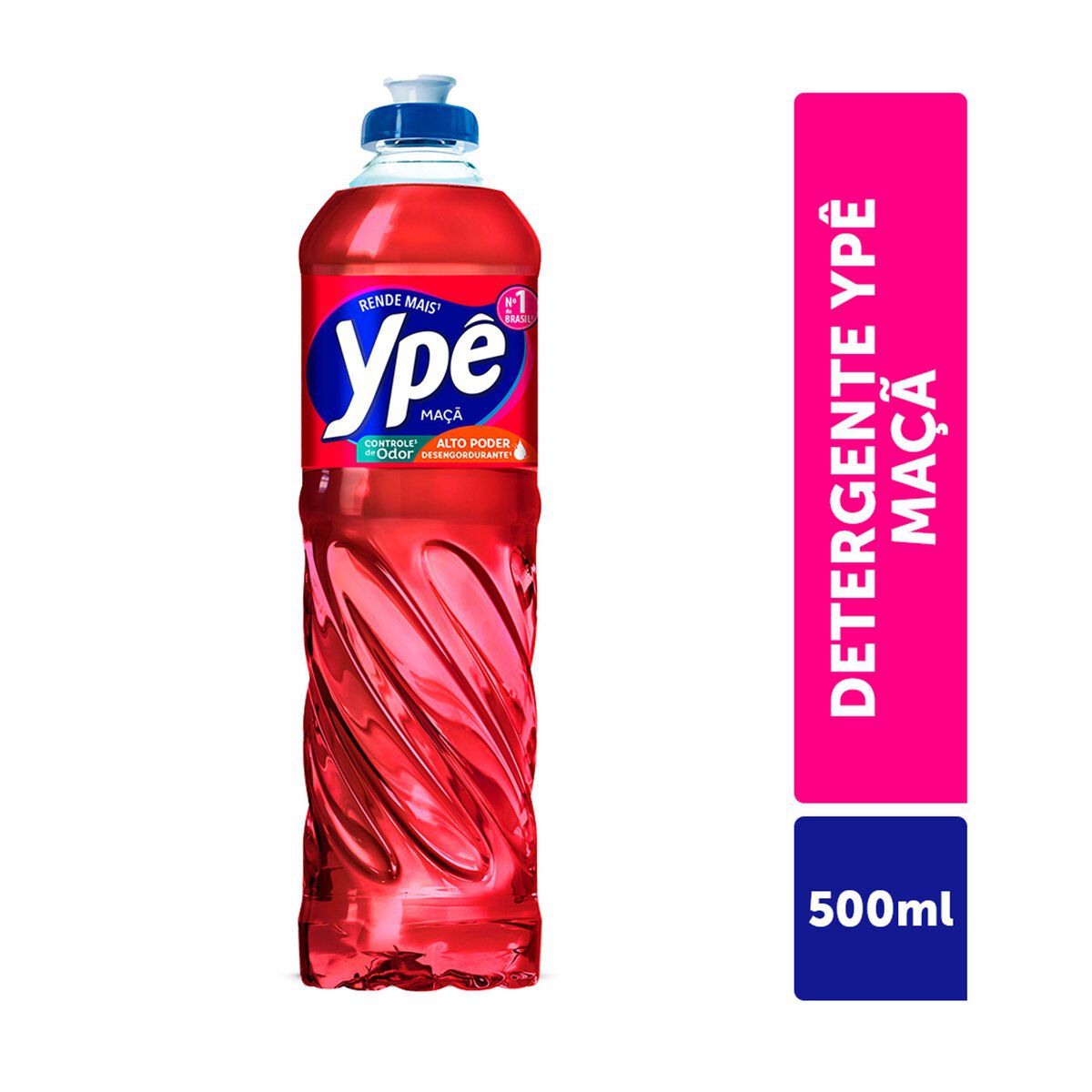 Detergente L&iacute;quido Ma&ccedil;&atilde; Yp&ecirc; 500ml