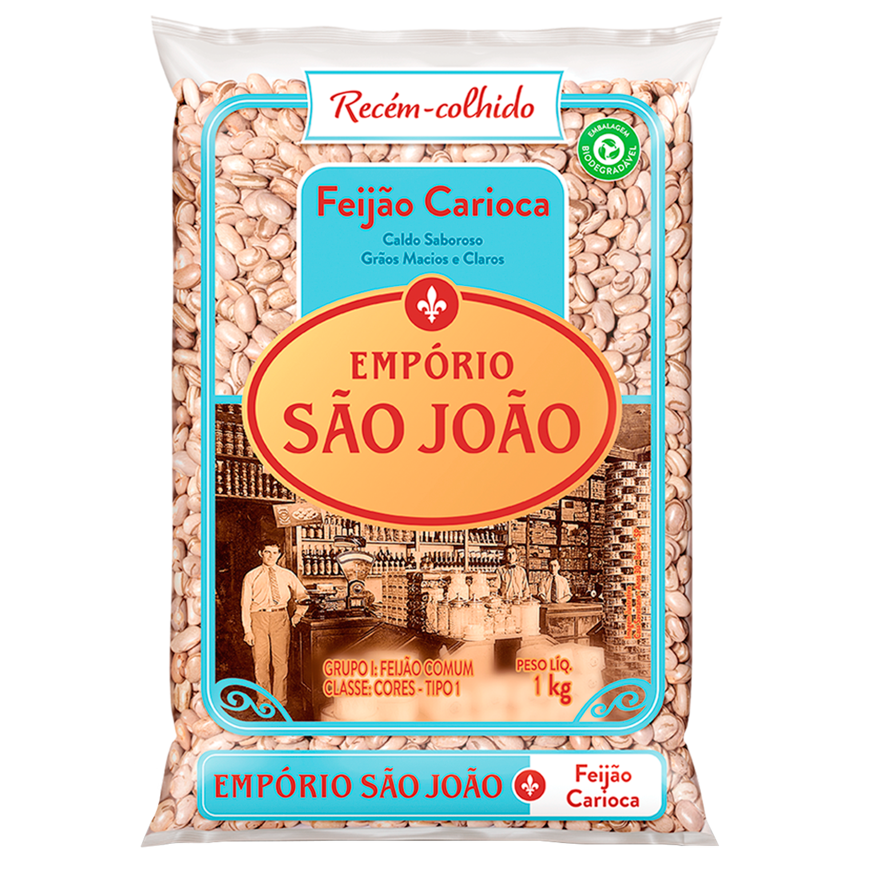 Feijão Carioca Empório São João 1kg