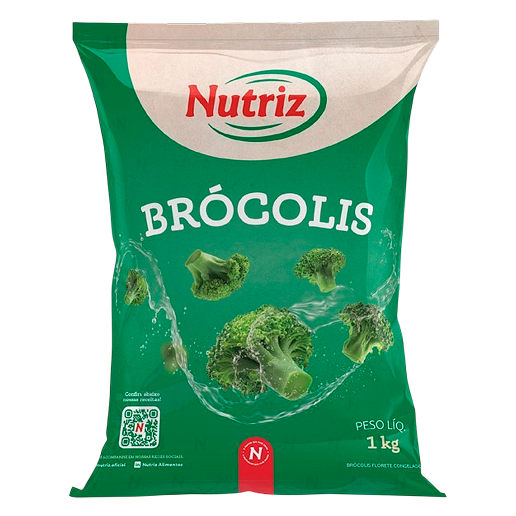 Br&oacute;colis Congelado Nutriz Pacote 1kg