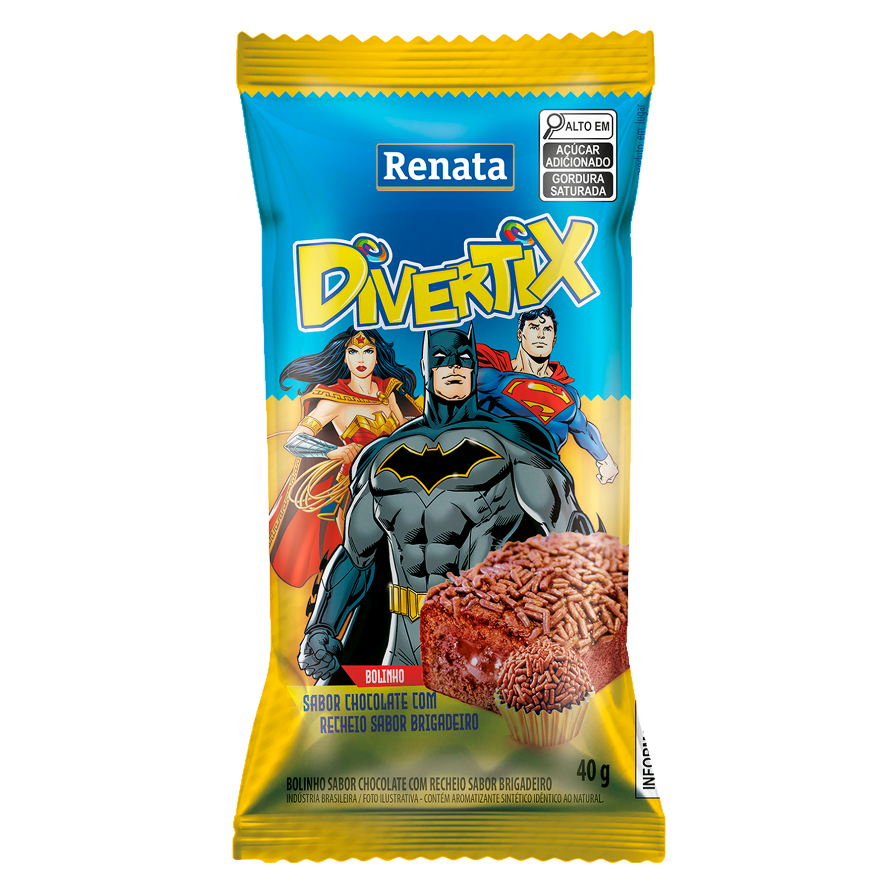 Bolinho Brigadeiro Renata 40g