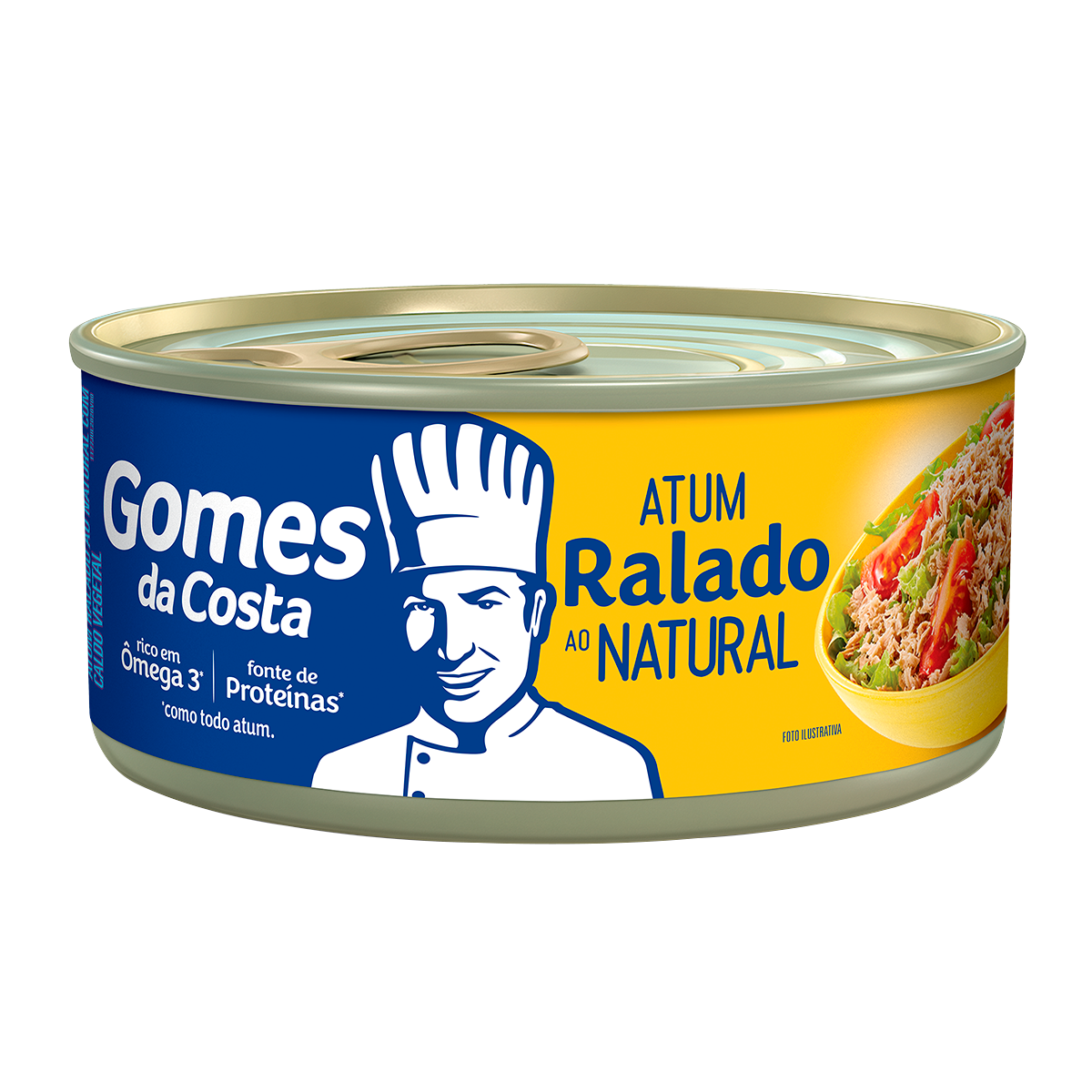 Atum Ralado ao Natural Gomes da Costa Lata 170g