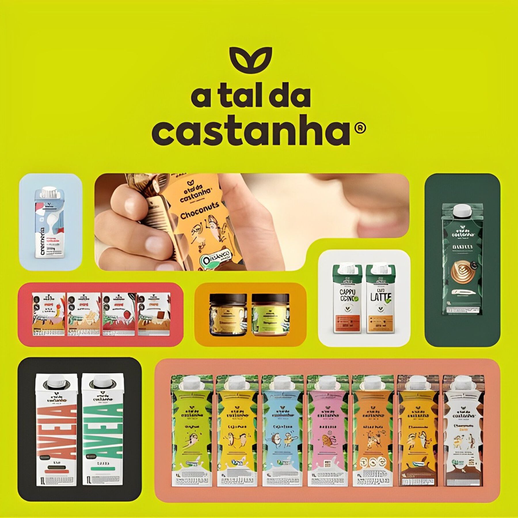 Creme Culin&aacute;rio Vegetal com Am&ecirc;ndoas Cremeria A Tal da Castanha Caixa 200g