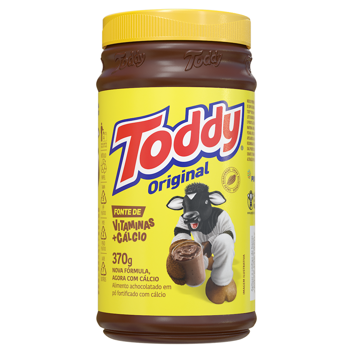 Achocolatado em P&oacute; Original Toddy Pote 370g