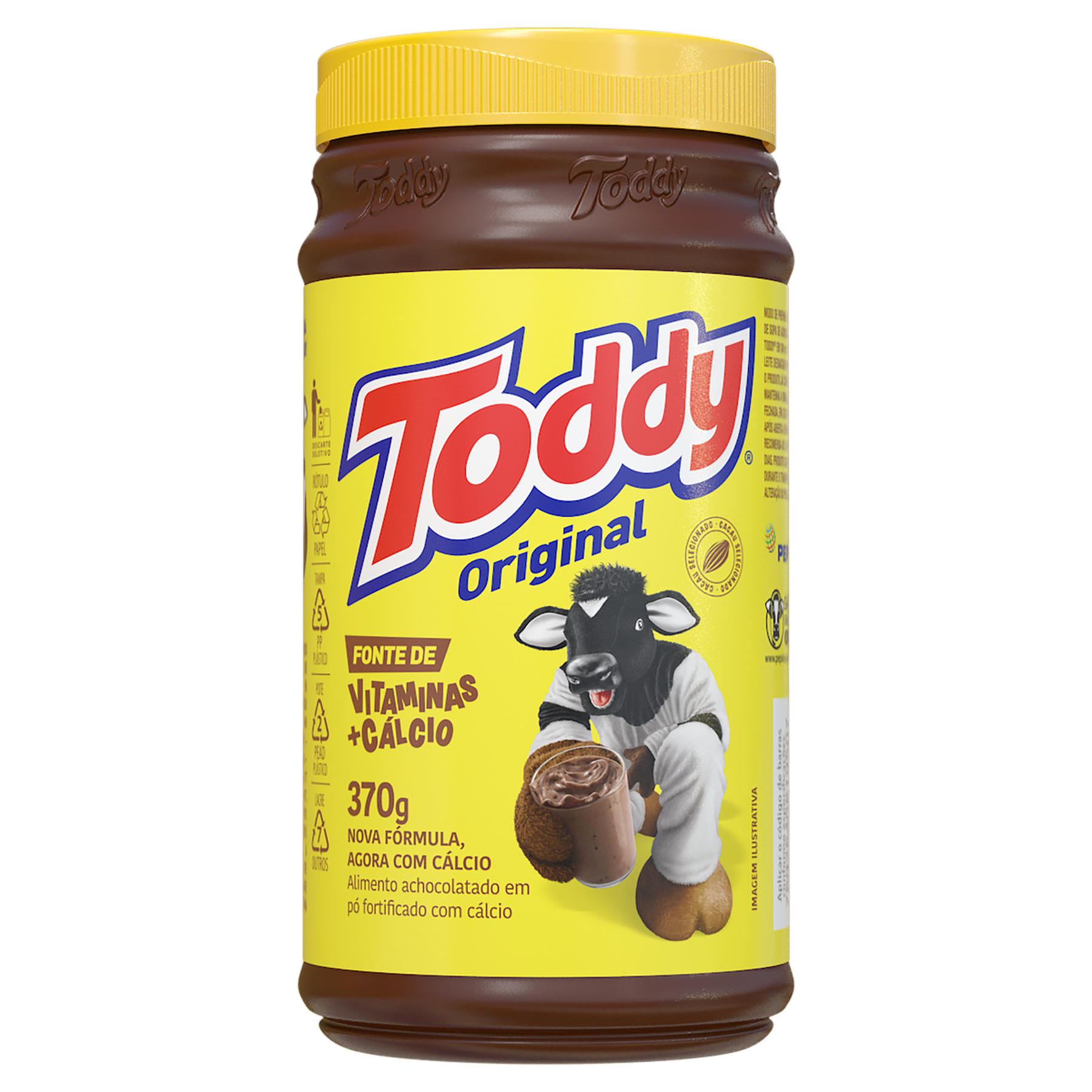 Achocolatado em P&oacute; Original Toddy Pote 370g