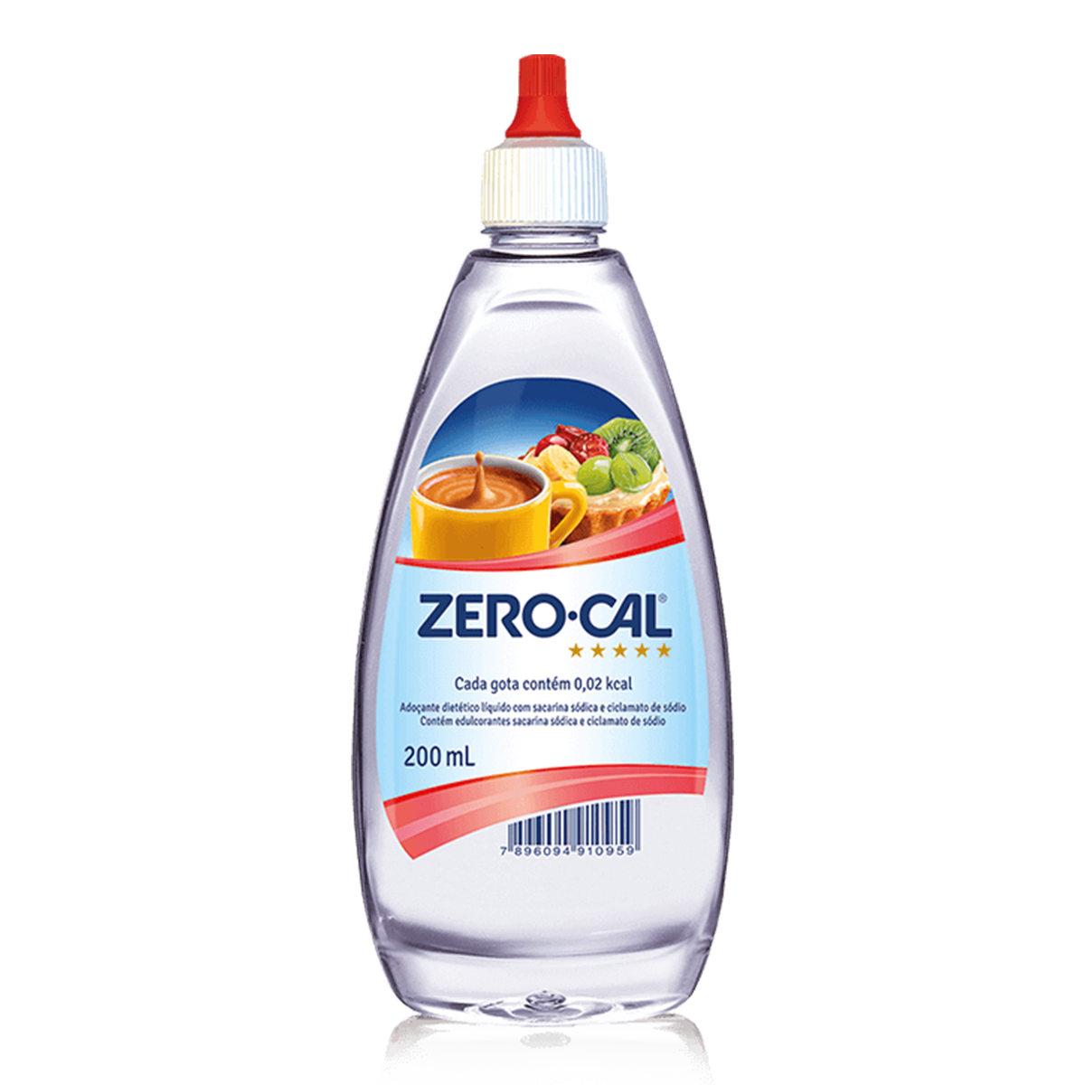 Ado&ccedil;ante L&iacute;quido Diet Sacarina Zero Cal 200ml