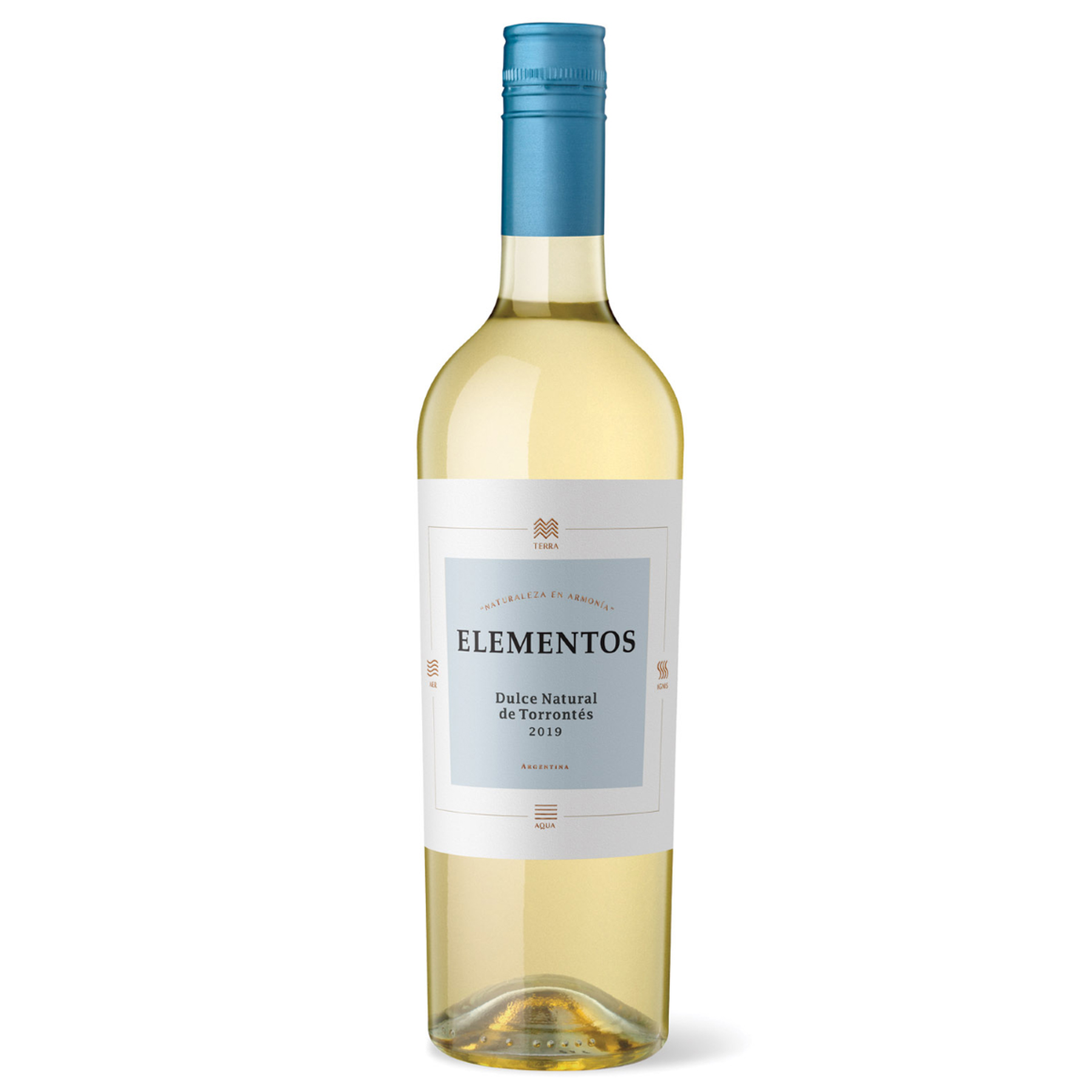 Vinho Branco Dulce Natural de Torront&eacute;s Elementos Garrafa 750ml