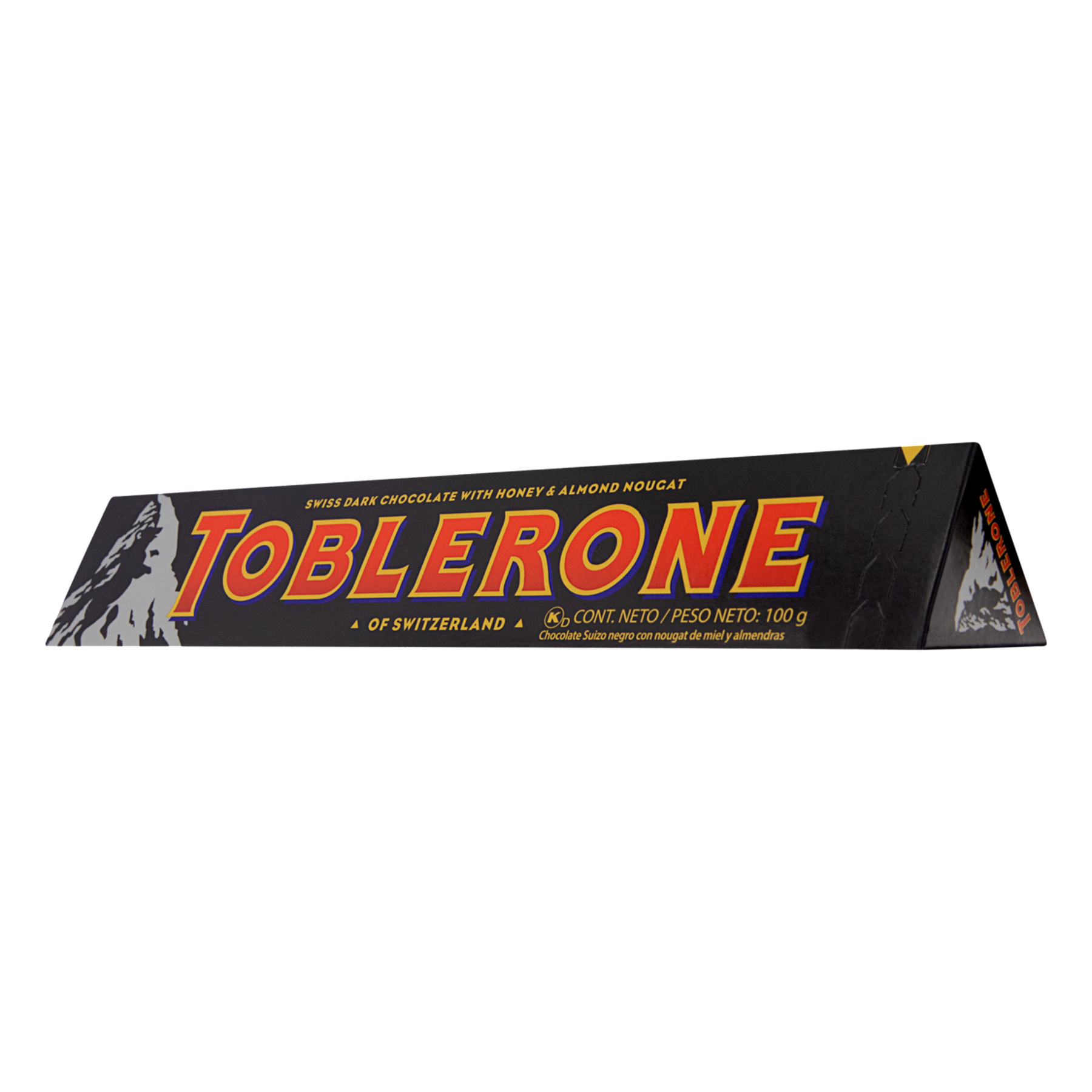 Chocolate Meio Amargo Nougat de Mel e Am&ecirc;ndoas Toblerone Caixa 100g