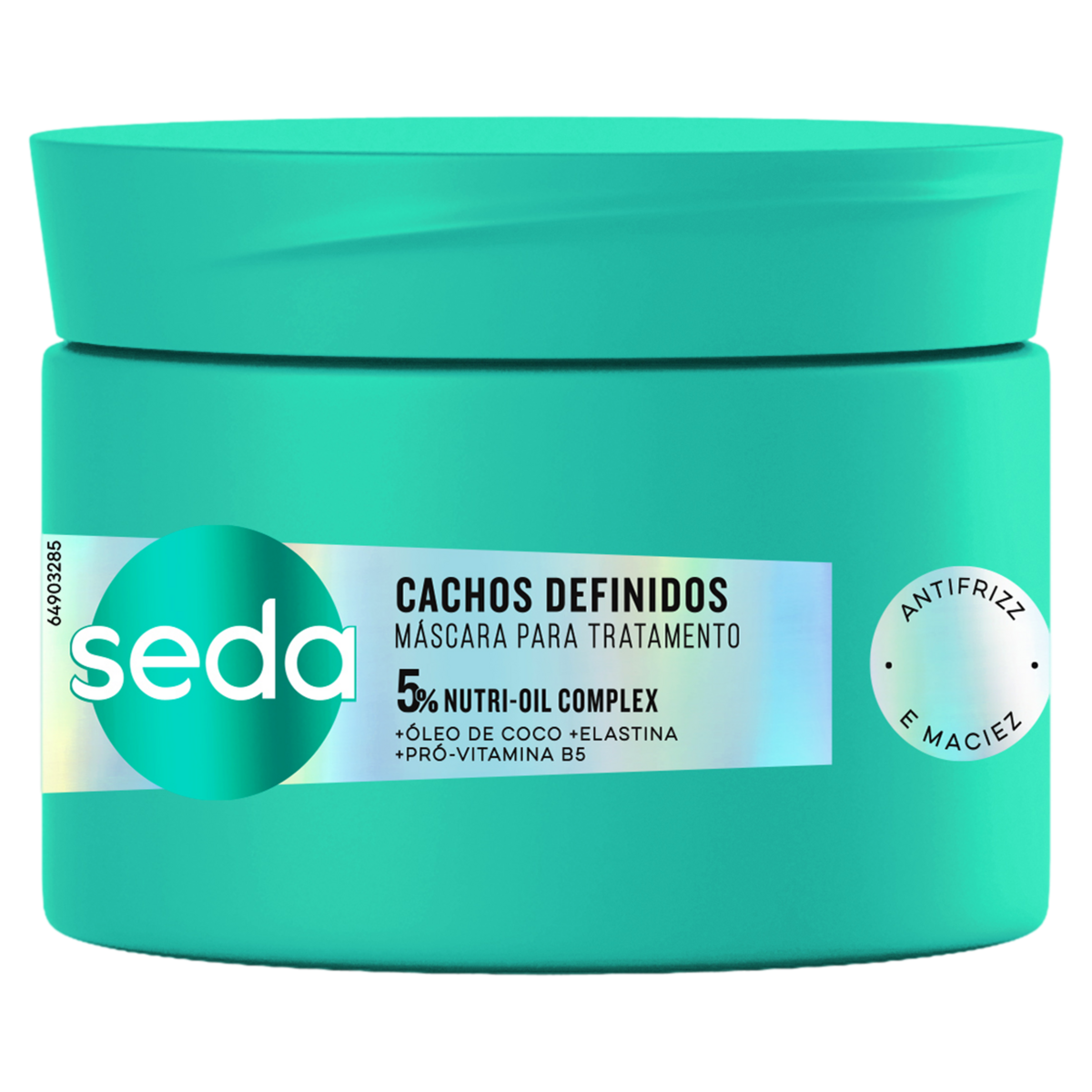 M&aacute;scara de Tratamento Cachos Definidos Seda Pote 300g