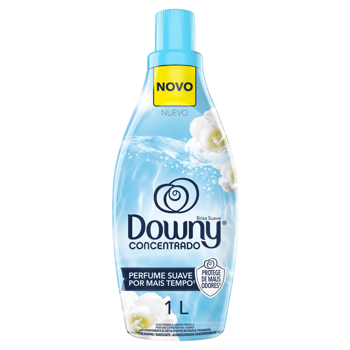 Amaciante de Roupa Concentrado Brisa Suave Downy Frasco 1l