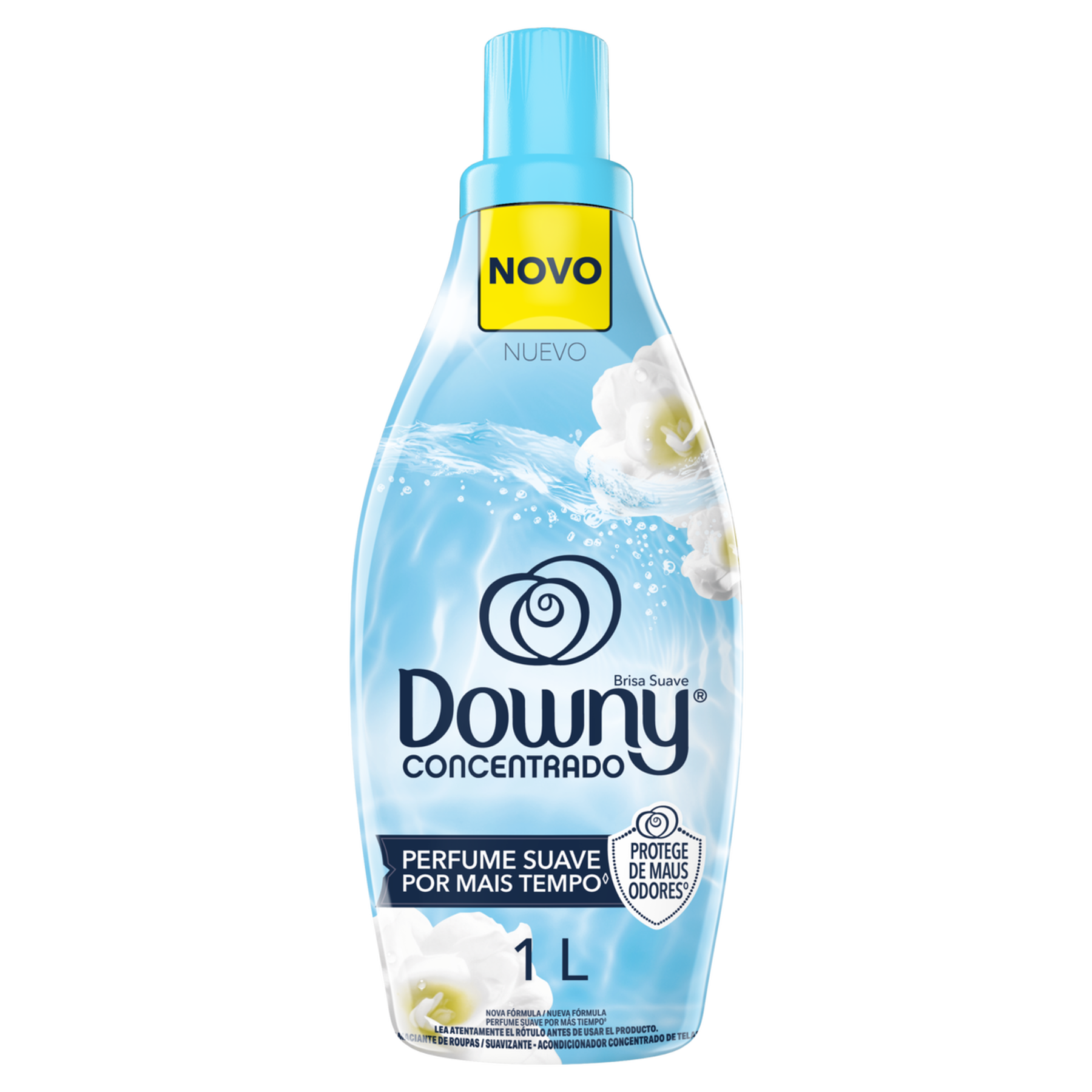 Amaciante de Roupa Concentrado Brisa Suave Downy Frasco 1l