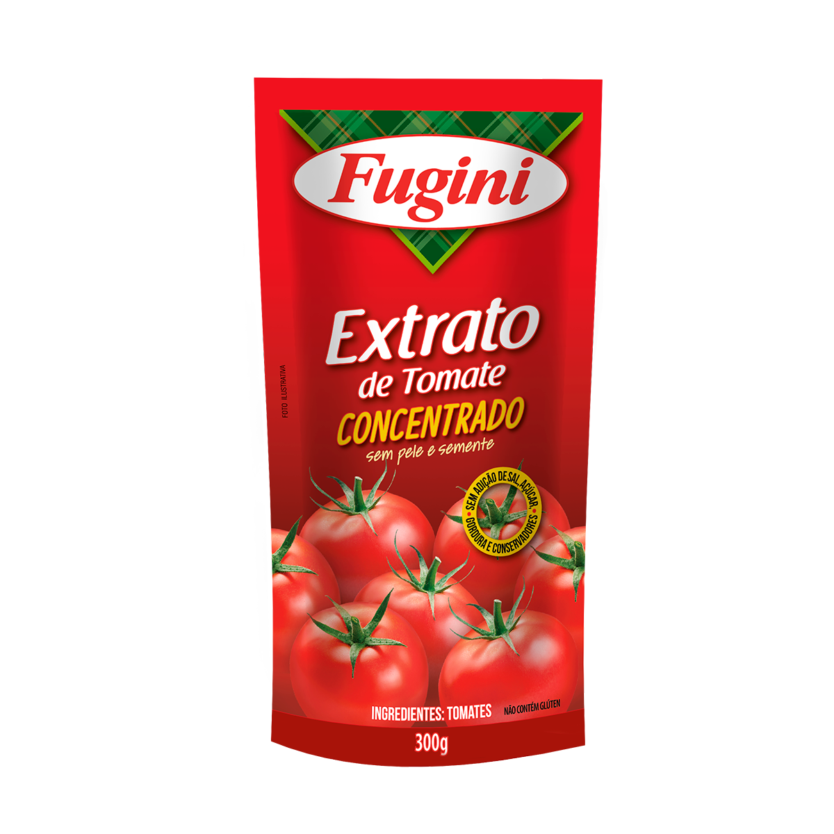 Extrato de Tomate Concentrado Fugini 300g