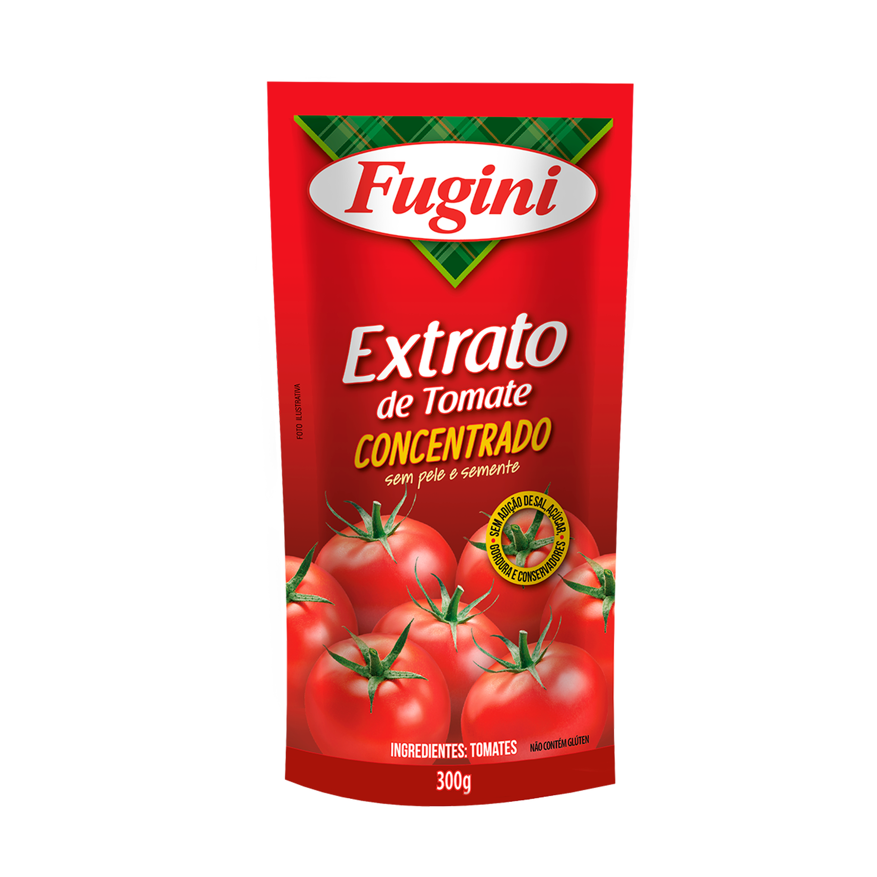 Extrato de Tomate Concentrado Fugini 300g