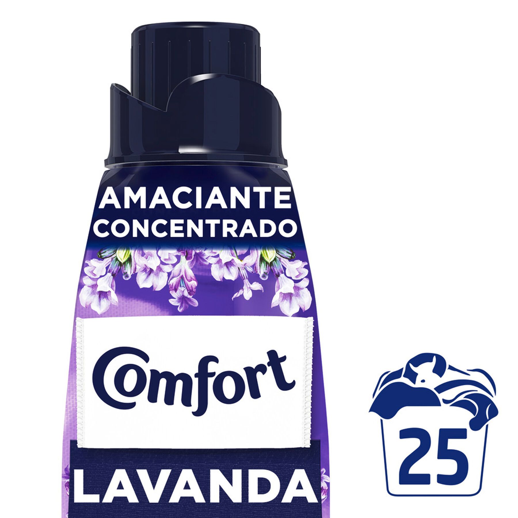 Amaciante de Roupa Concentrado Lavanda Comfort Frasco 500ml