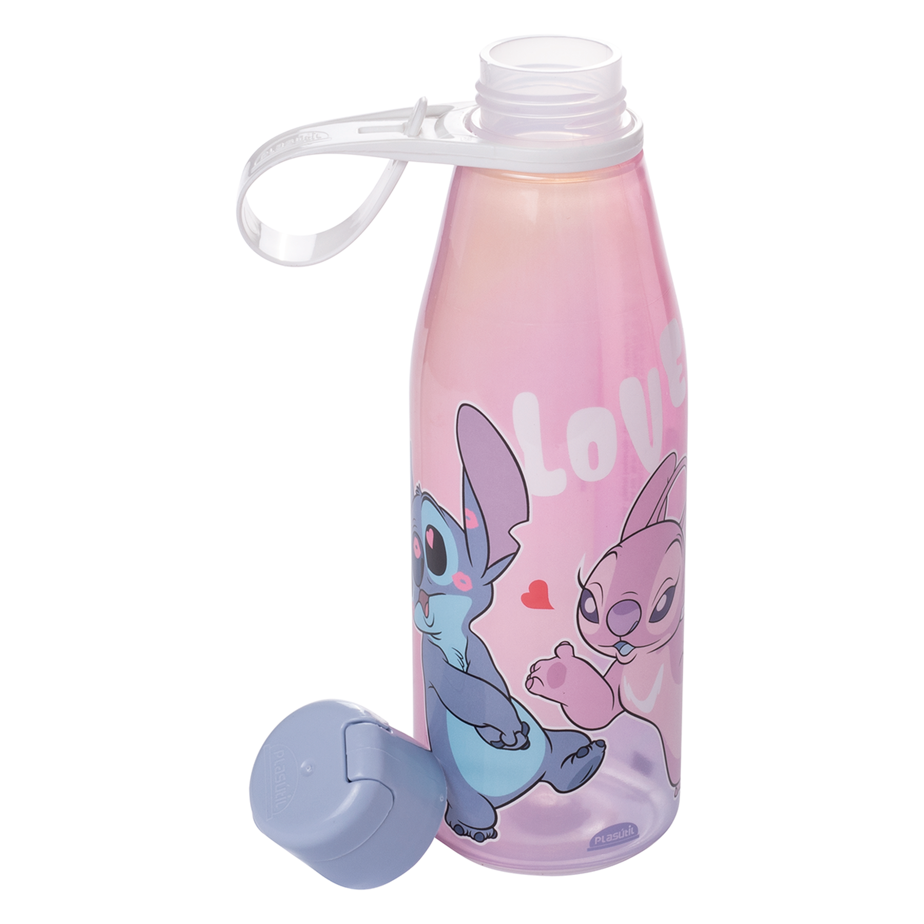 Garrafa Abre Fácil Stitch Plasútil 530ml - Sortida