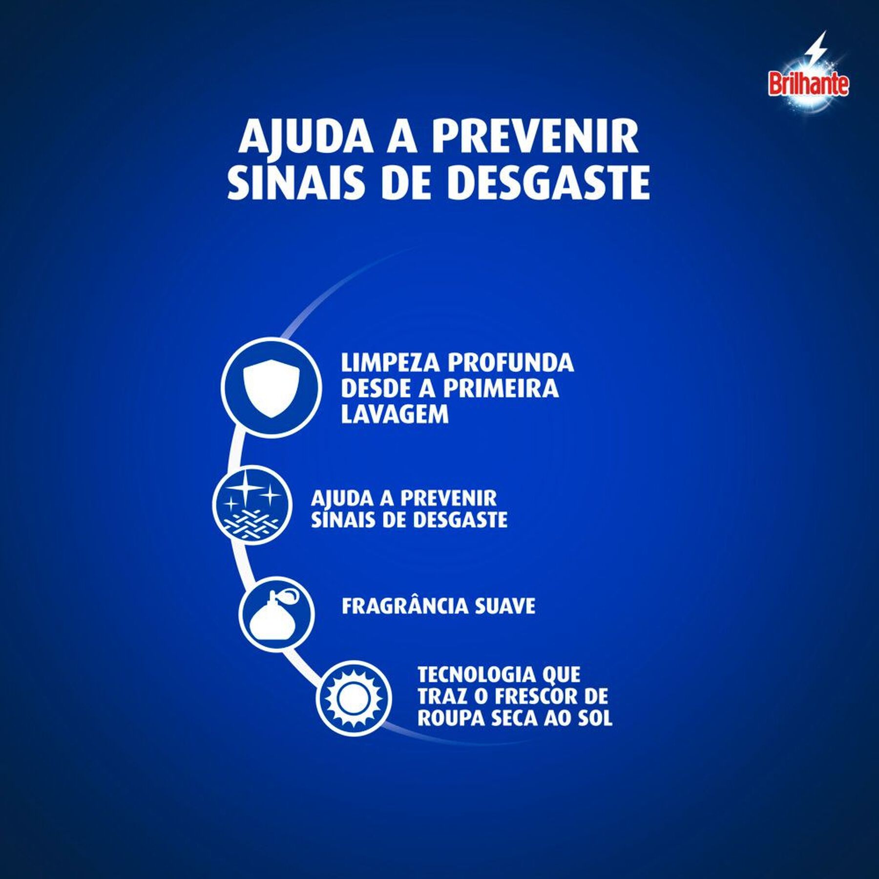 Sab&atilde;o em P&oacute; Lava Roupas Brancas e Coloridas Delicadeza Total Brilhante Pacote 1,6kg