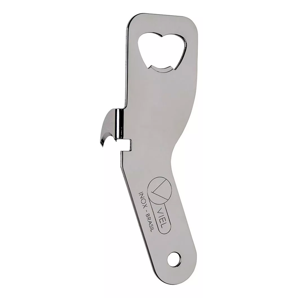 Abridor de Lata e Garrafa Inox Viel Ref. 3117