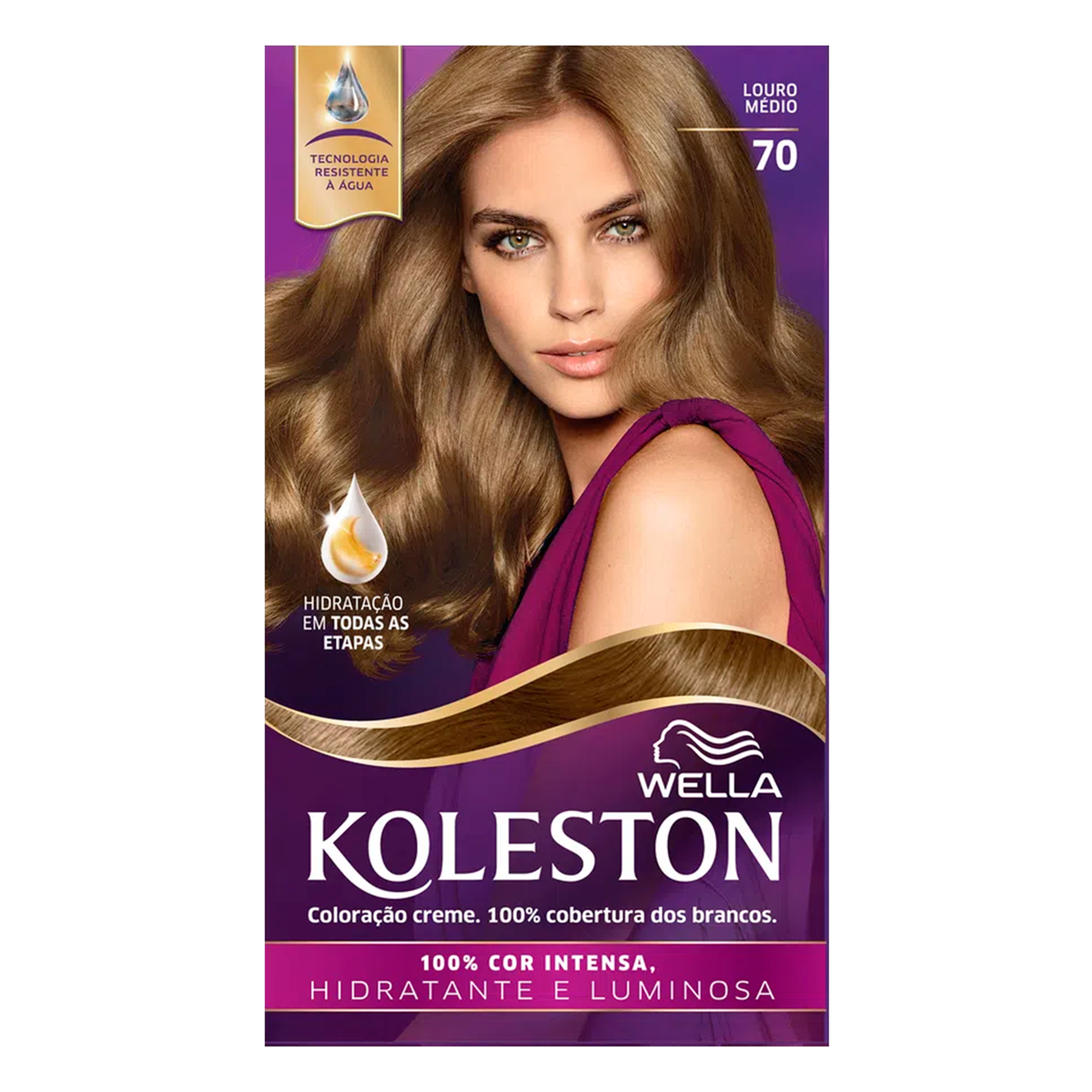 Tintura para Cabelo Louro M&eacute;dio 70 Koleston