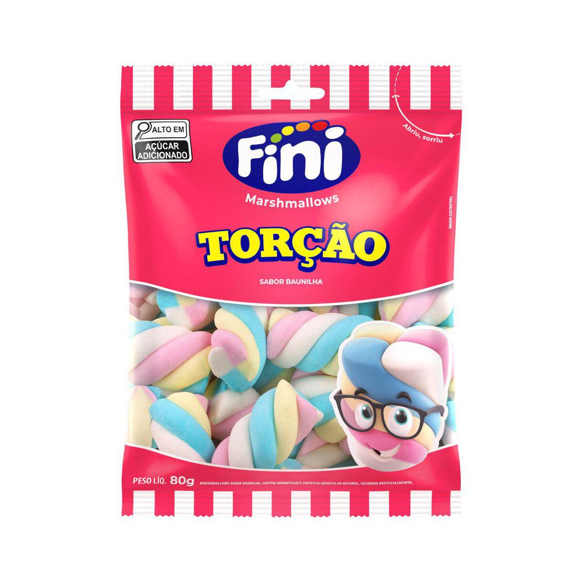 Marshmallow Tor&ccedil;&atilde;o Fini 80g