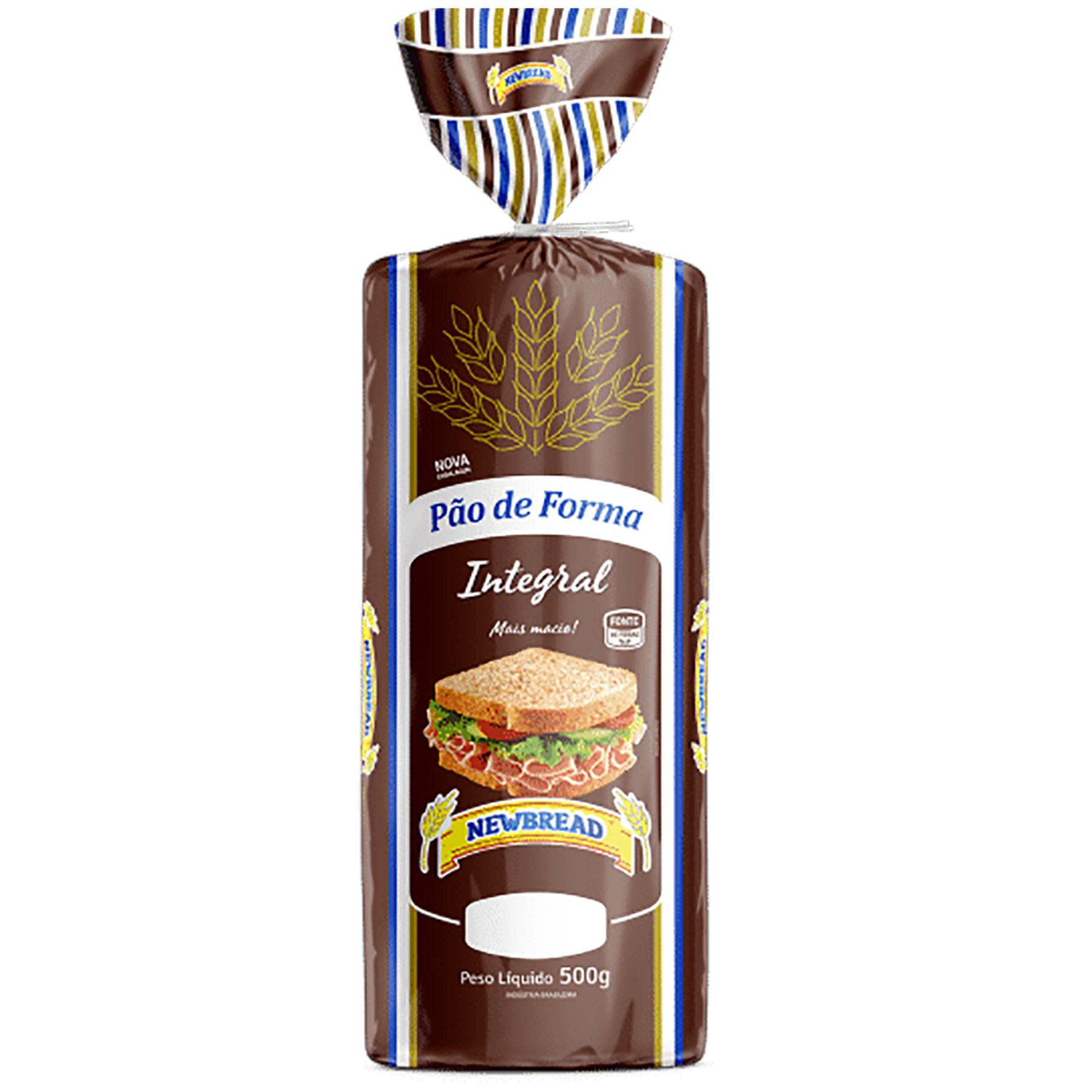 P&atilde;o Forma Integral Newbread 450g&nbsp;