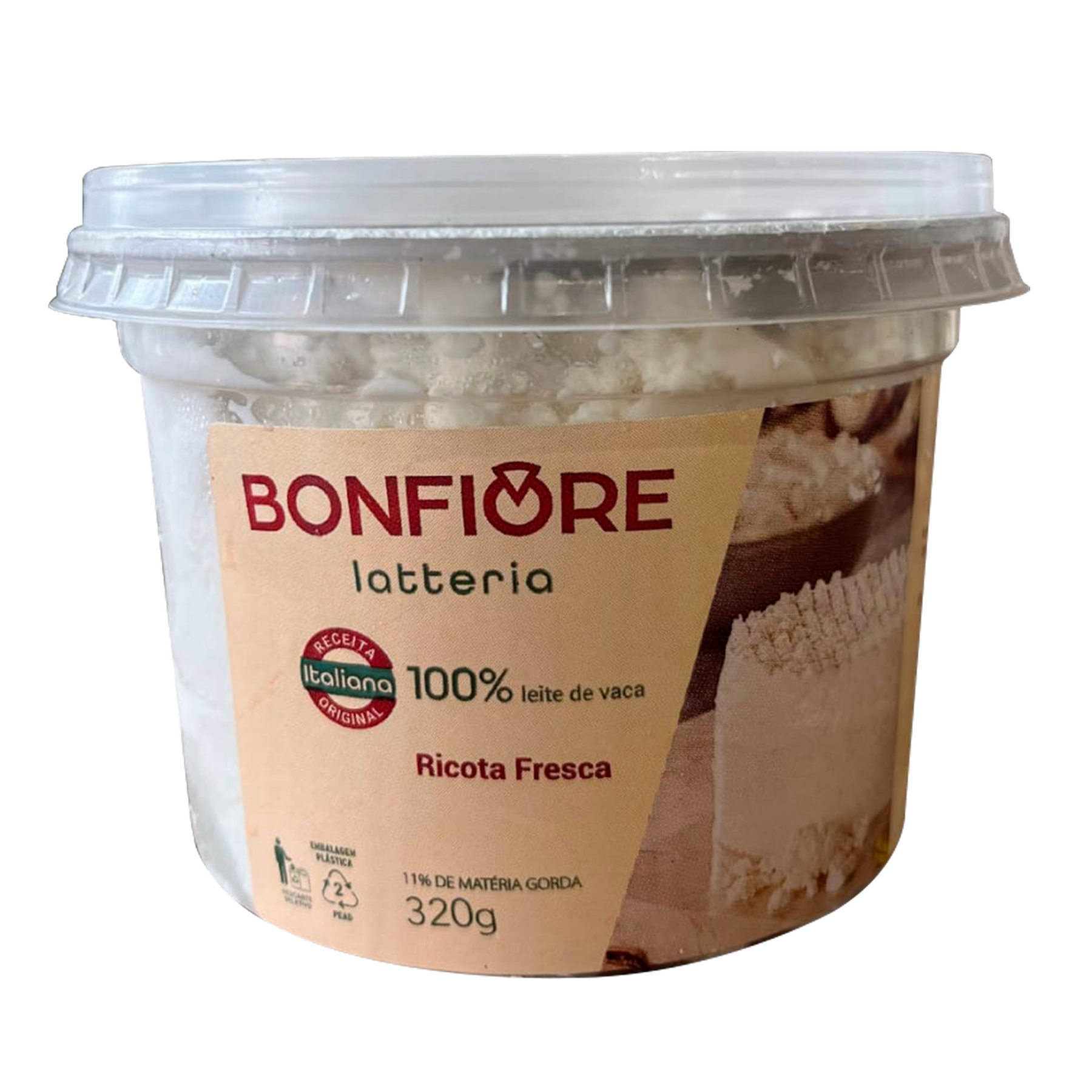 Ricota Fresca Bonfiore Pote 320g