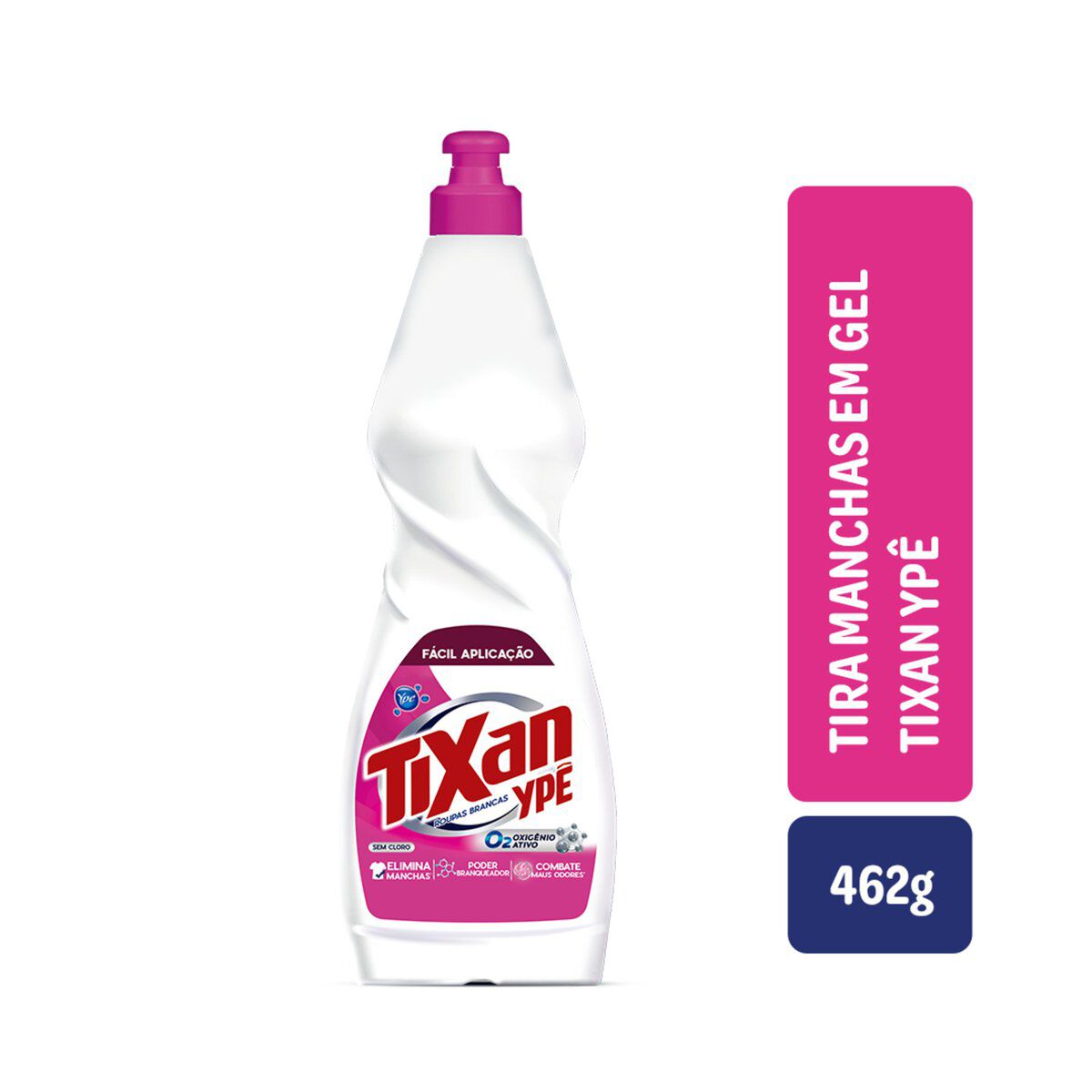 Tira Manchas Gel Roupas Brancas Tixan Yp&ecirc; Squeeze 462g