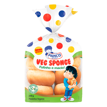 Pãezinhos Veganos Veg Sponge Panco Pacote 250g