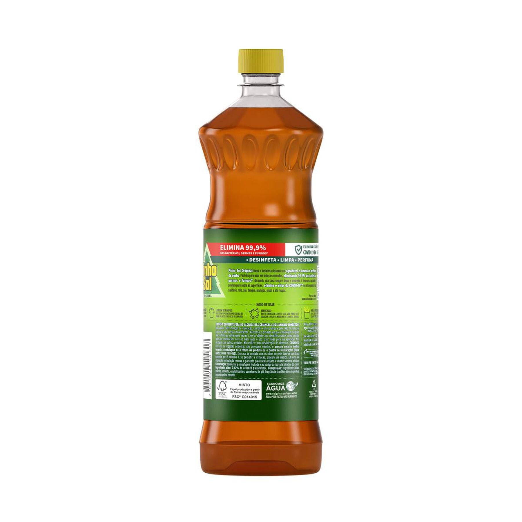Desinfetante Multiuso Original Pinho Sol Frasco 1l