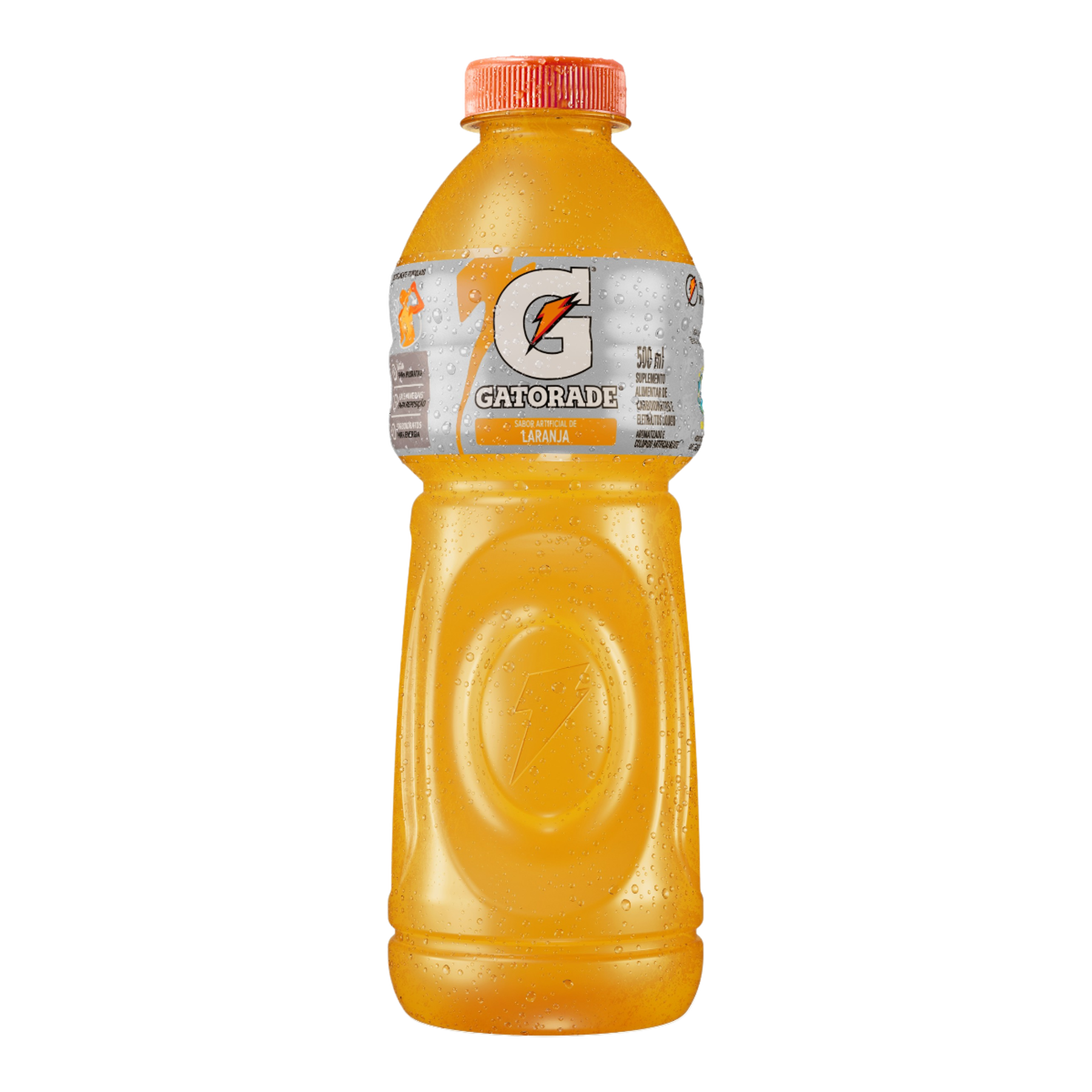 Isot&ocirc;nico Laranja Gatorade Garrafa 500ml