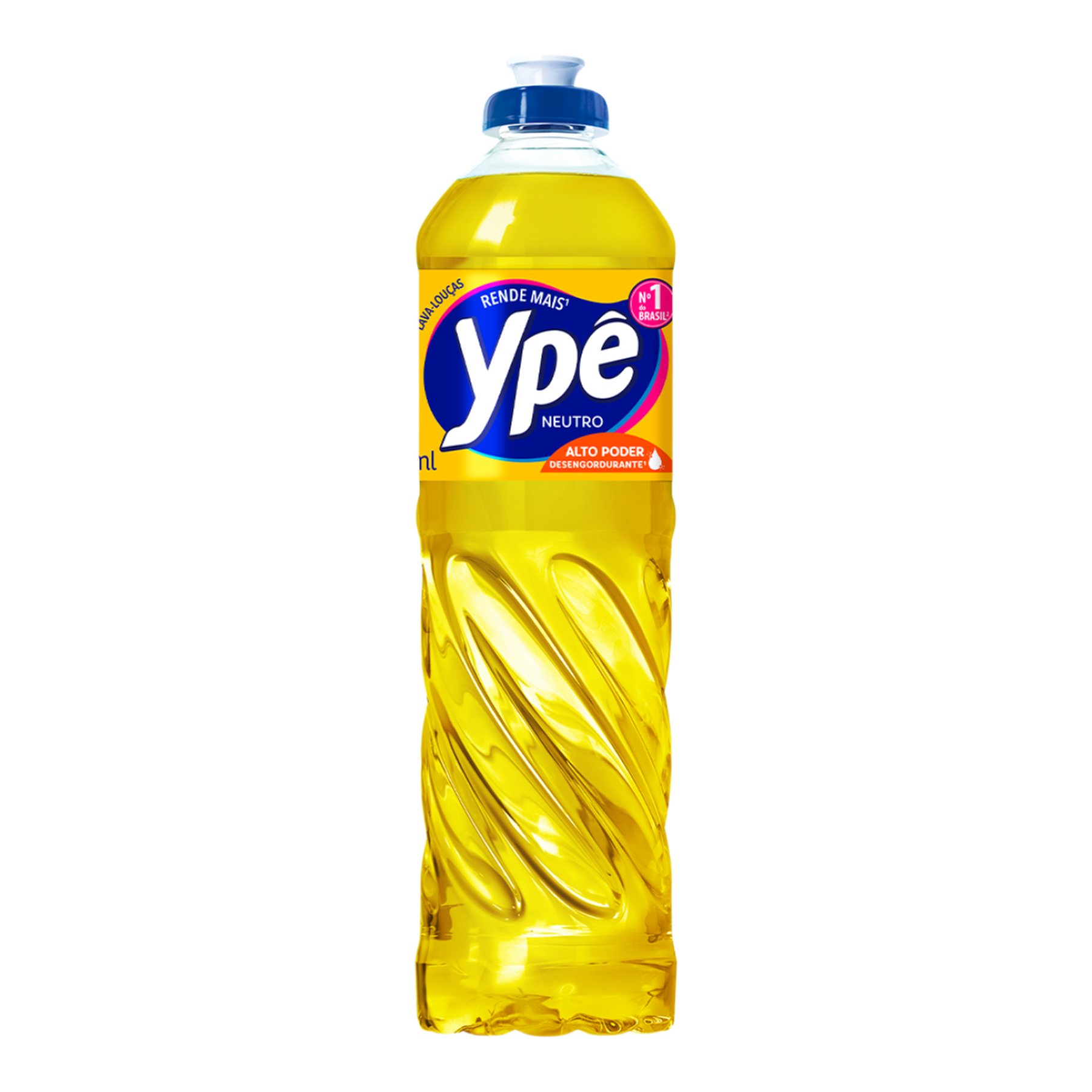 Detergente L&iacute;quido Neutro Yp&ecirc; Squeeze 500ml