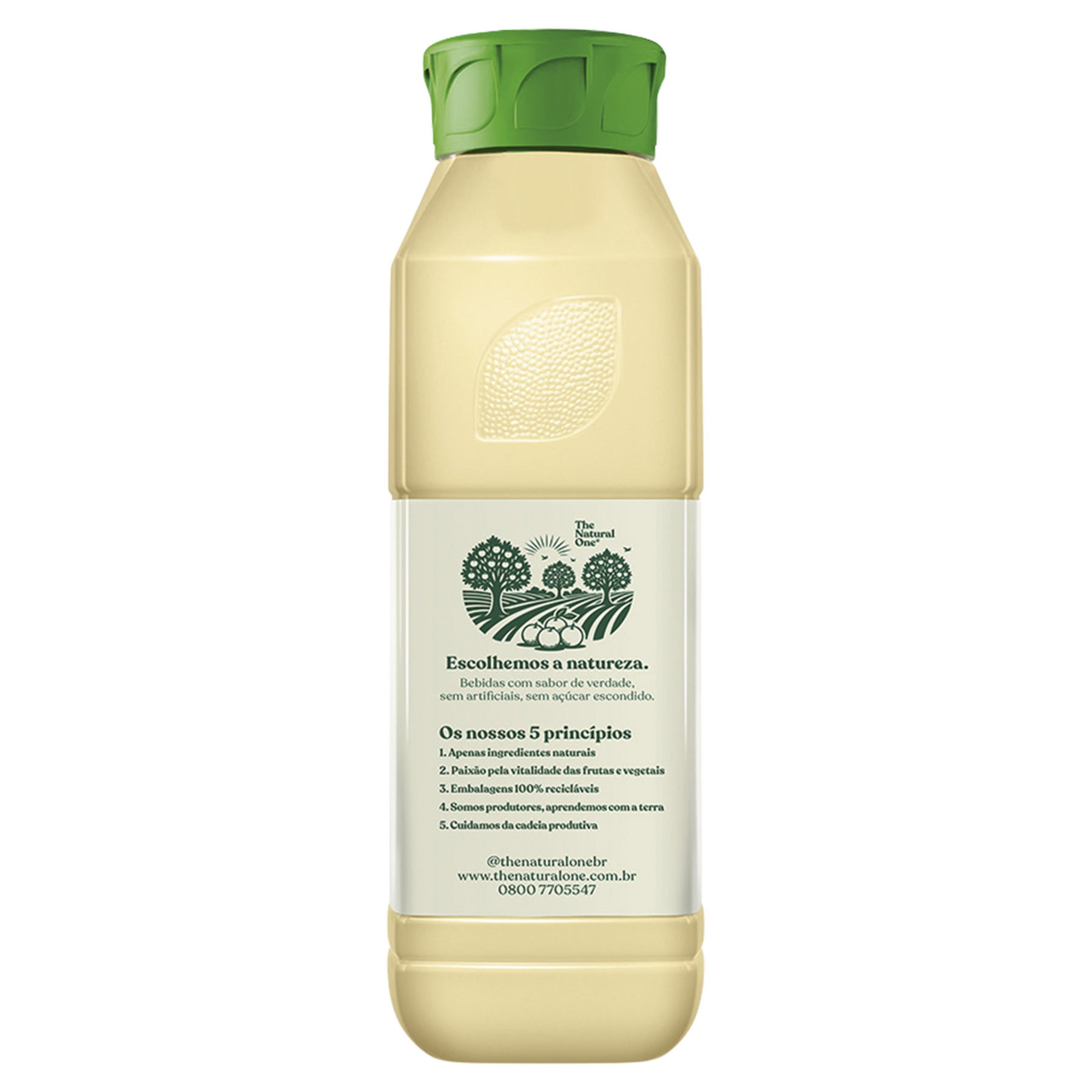 Suco Integral Ma&ccedil;&atilde; The Natural One Refrigerado Garrafa 900ml