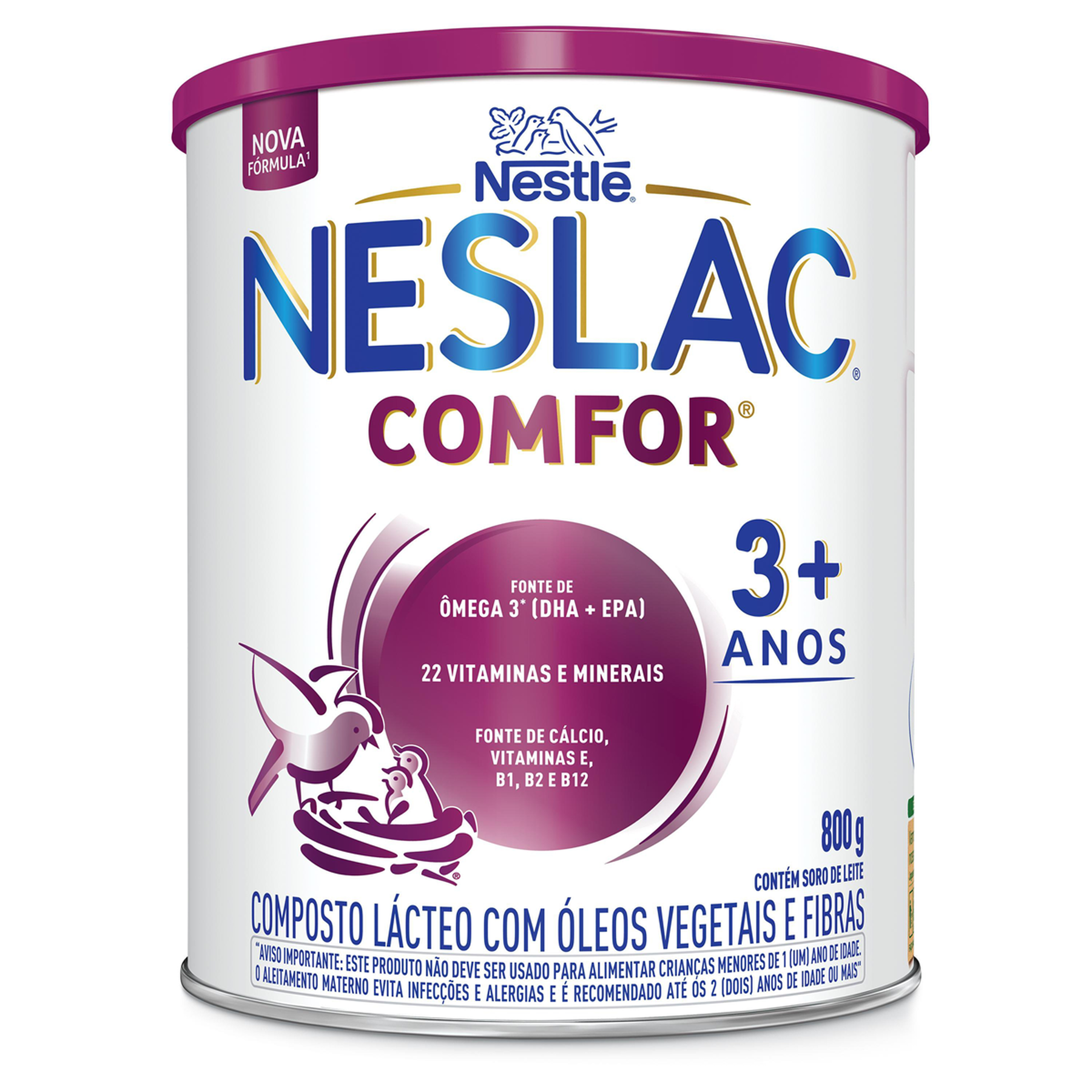 Composto l&aacute;cteo Neslac comfor 800g&nbsp;