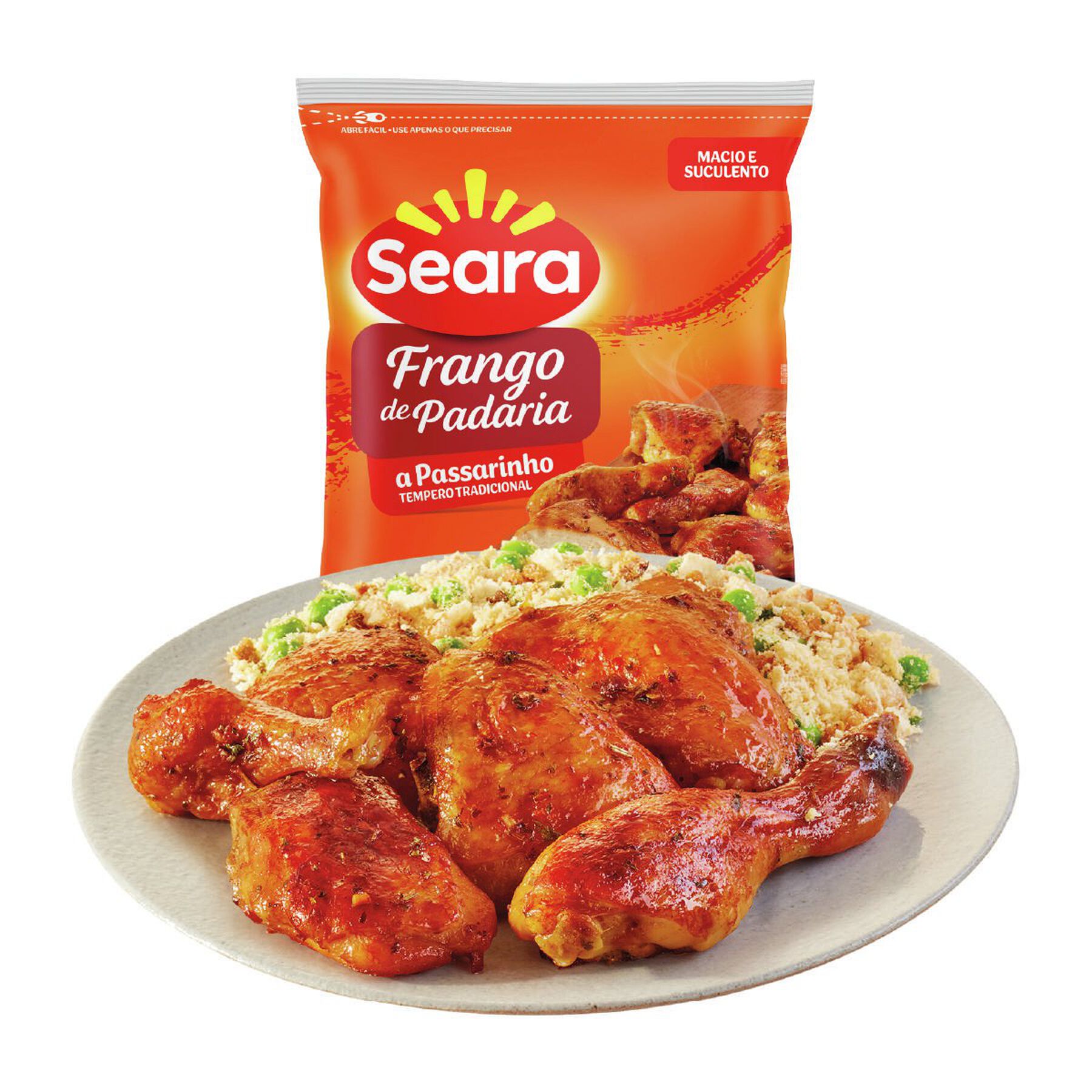 Frango de Padaria a Passarinho Temperado Seara IQF 1kg
