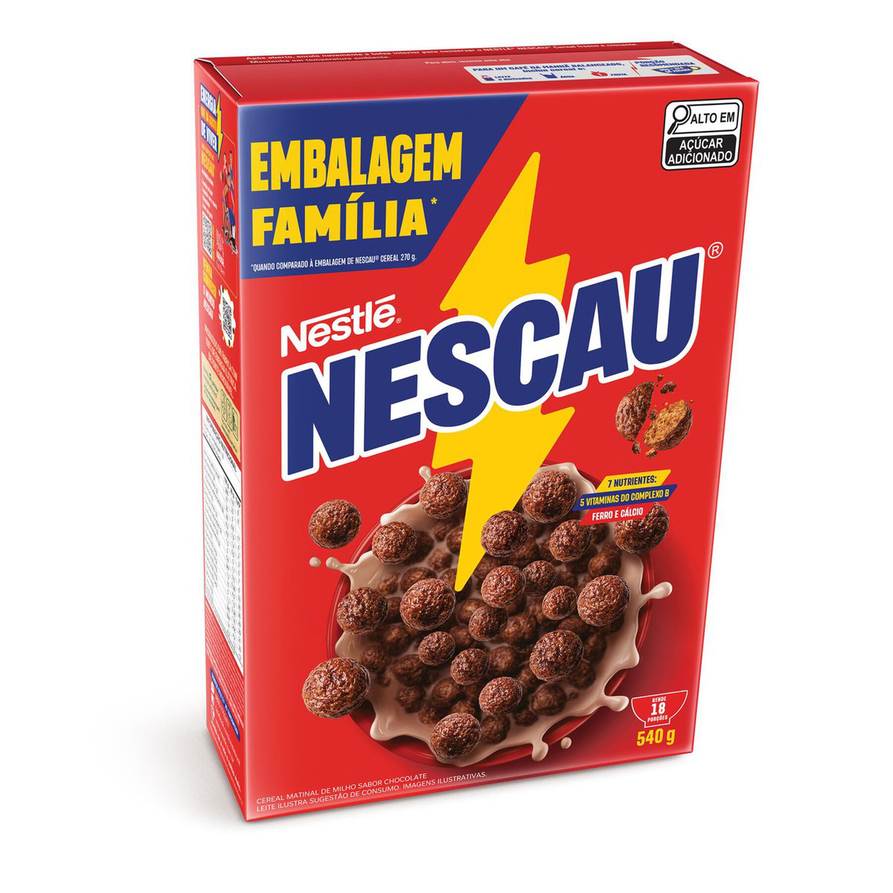 Cereal Matinal Nescau 540g&nbsp;