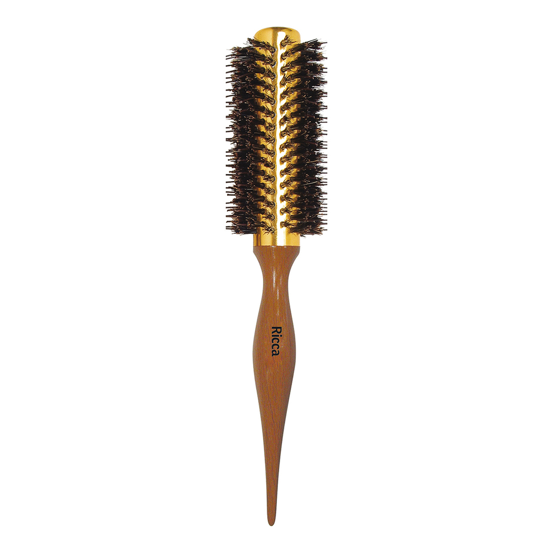Escova para Cabelo Madeira e T&eacute;rmica Ricca Ref. 417