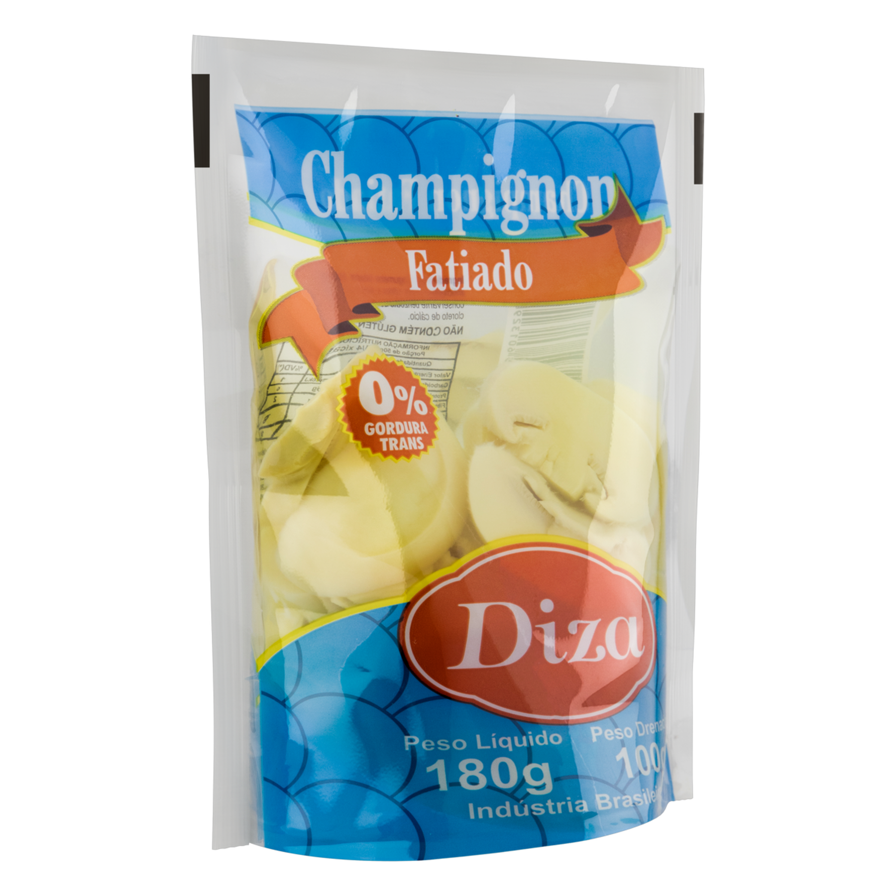 Cogumelo Champignon em Conserva Fatiado Diza 100g
