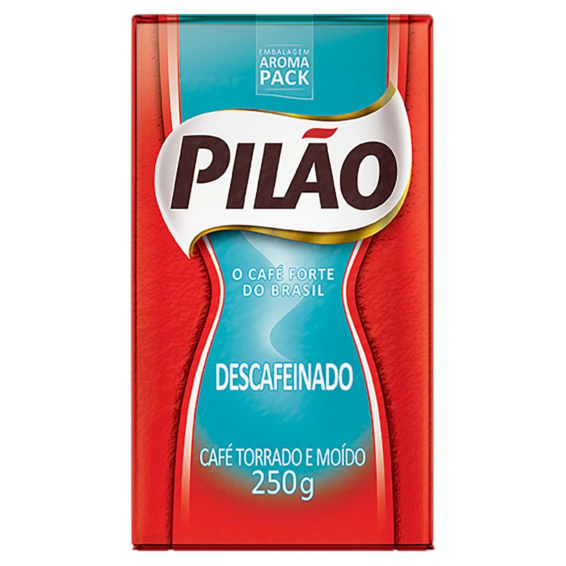 Caf&eacute; Torrado e Mo&iacute;do a V&aacute;cuo Descafeinado Pil&atilde;o Pacote 250g&nbsp;