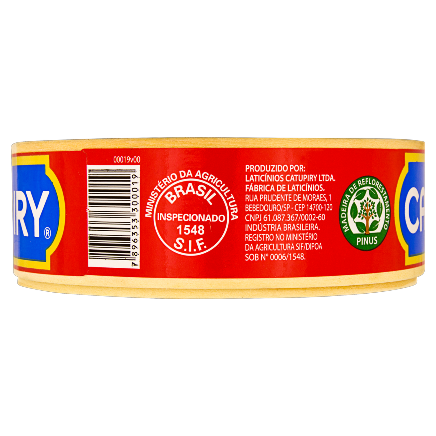 Requeijão Cremoso Catupiry Madeira 410g