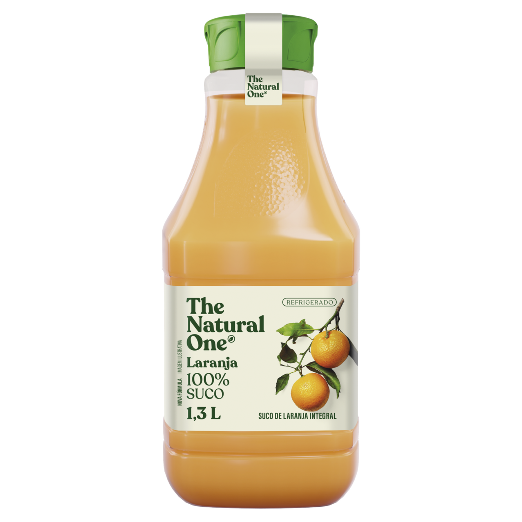 Suco Integral Laranja The Natural One Refrigerado Garrafa 1,3l