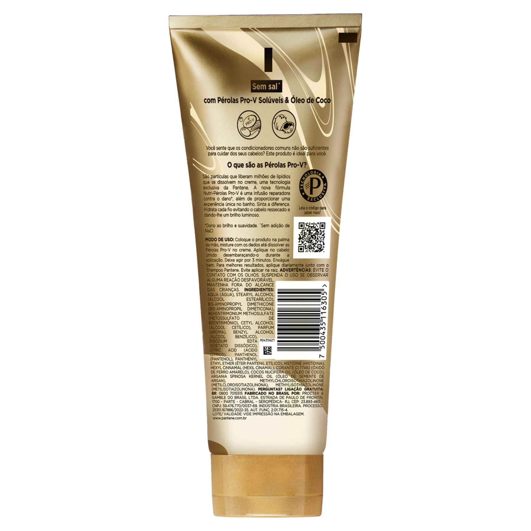 Condicionador Pantene 3 Minutos Milagrosos Hidrata&ccedil;&atilde;o Bisnaga 170ml