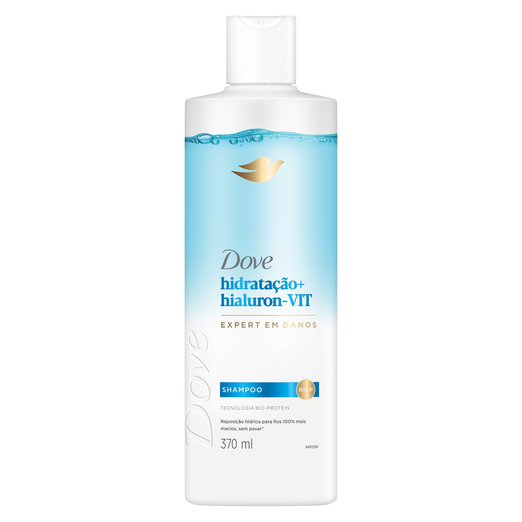 Shampoo Dove Hidrata&ccedil;&atilde;o + Hialuron-VIT Frasco 370ml