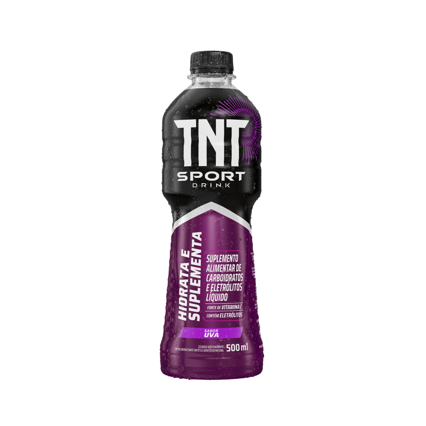 Isotônico Uva Sport Drink TNT Garrafa 500ml