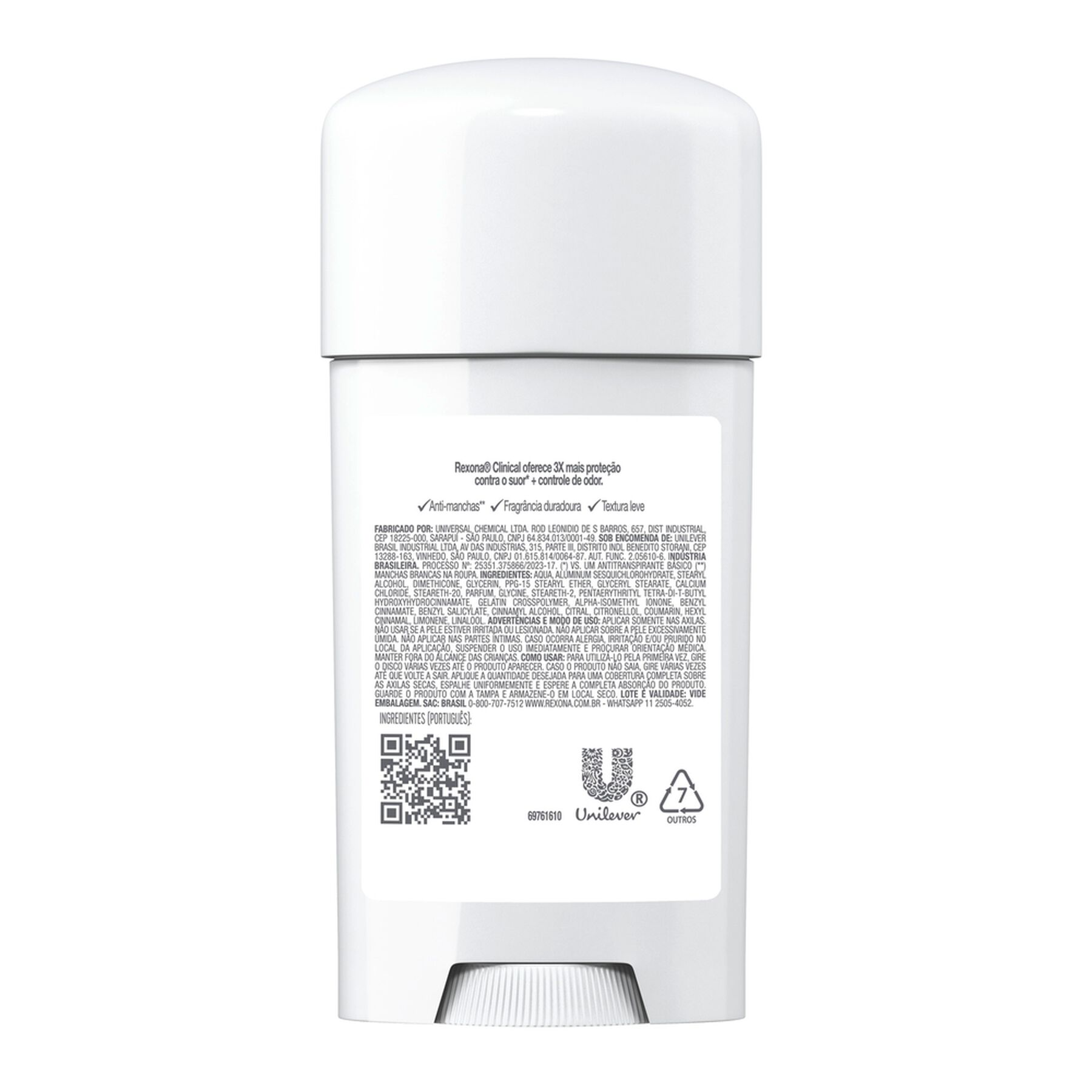 Desodorante Rexona Clinical Classic 58g&nbsp;