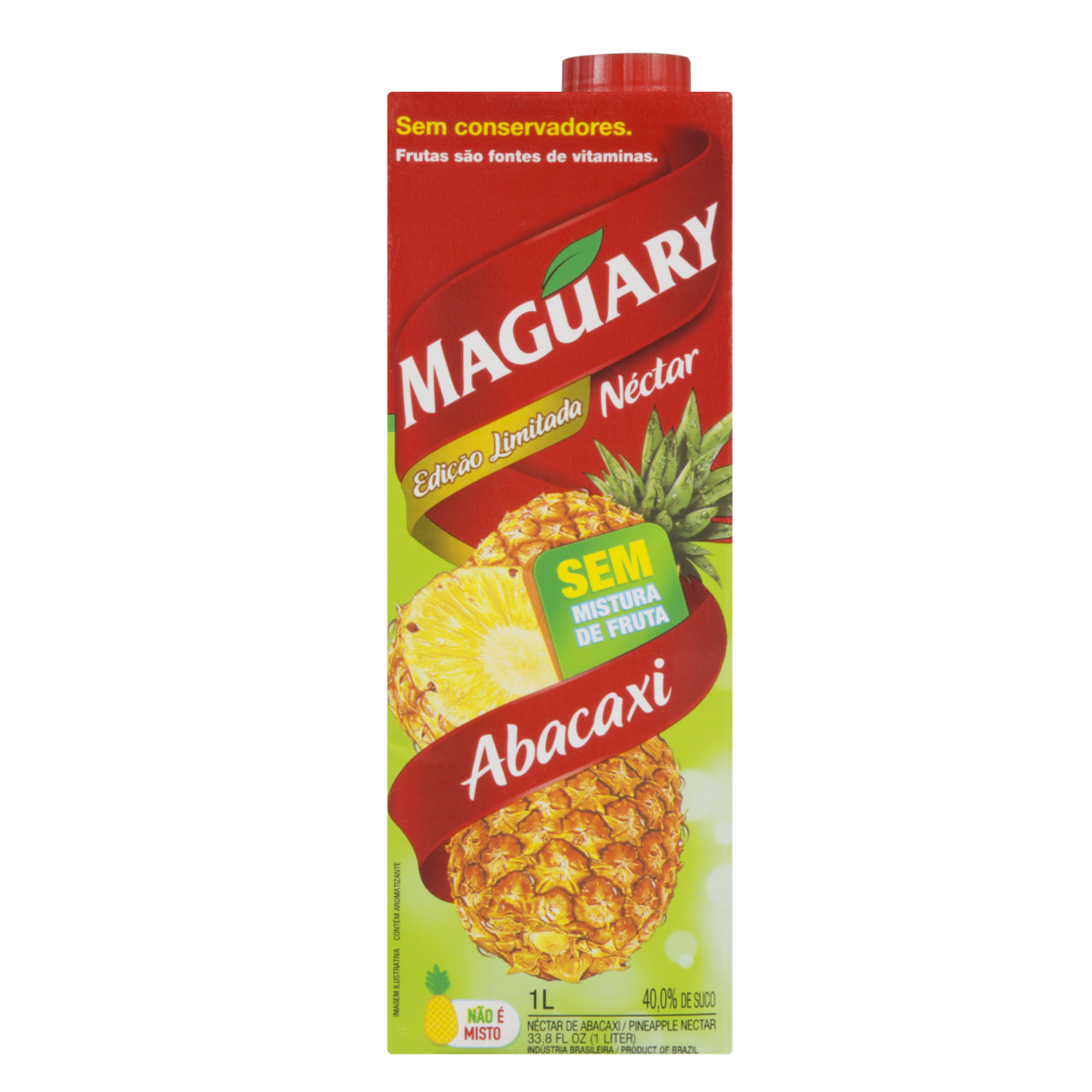 N&eacute;ctar Abacaxi Maguary Caixa 1l