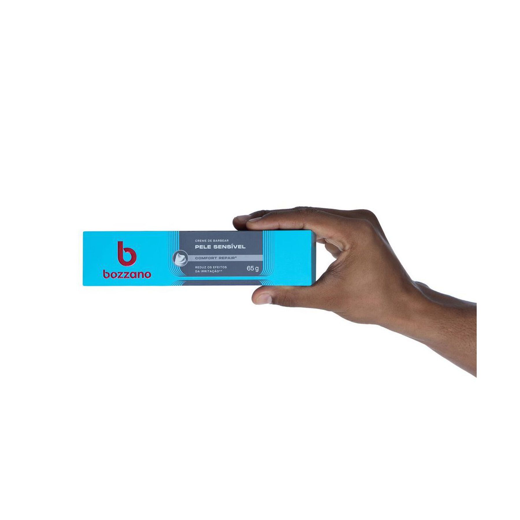 Creme de Barbear Pele Sens&iacute;vel Bozzano 65g