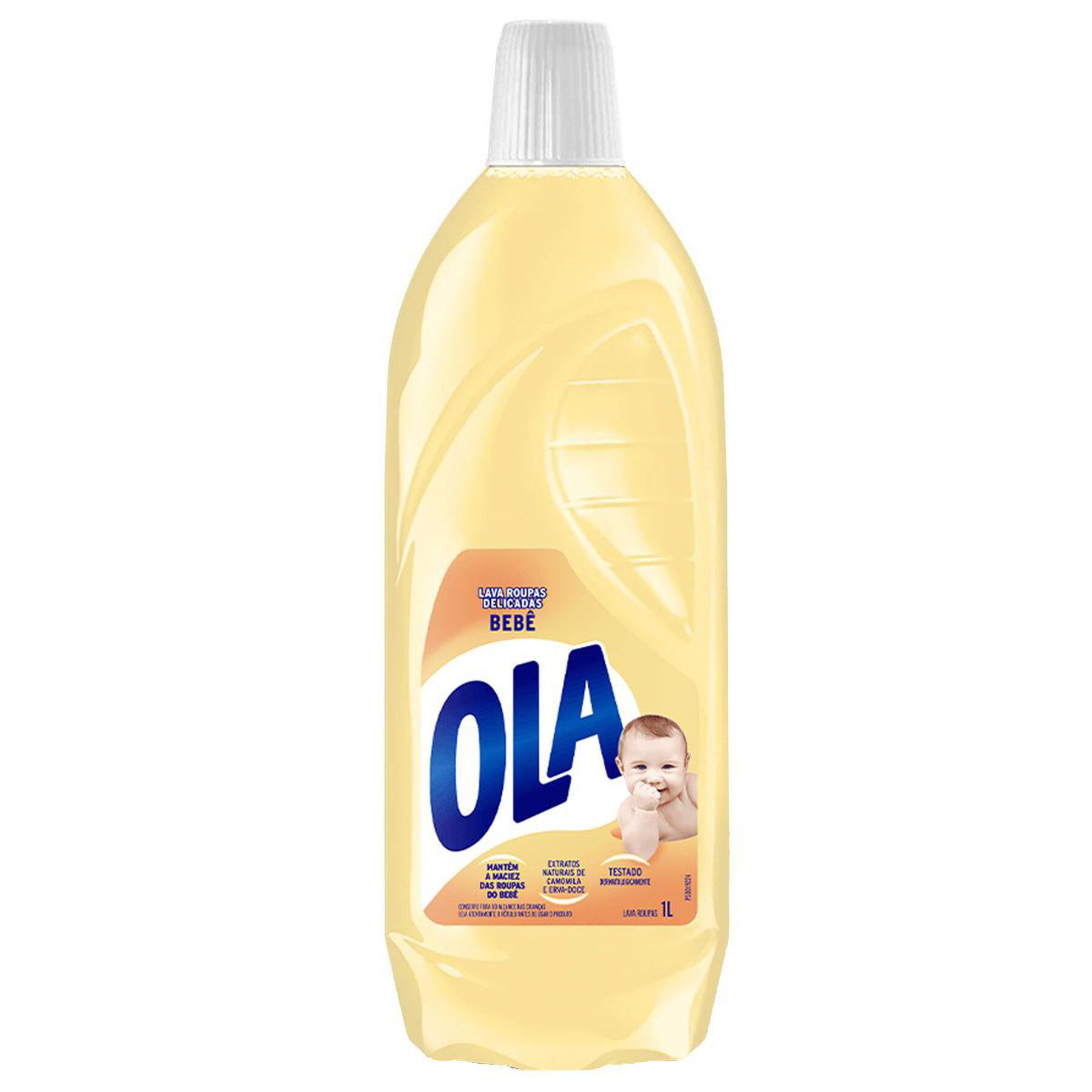 Sabão Roupas Delicadas Bebê Ola Frasco 1l