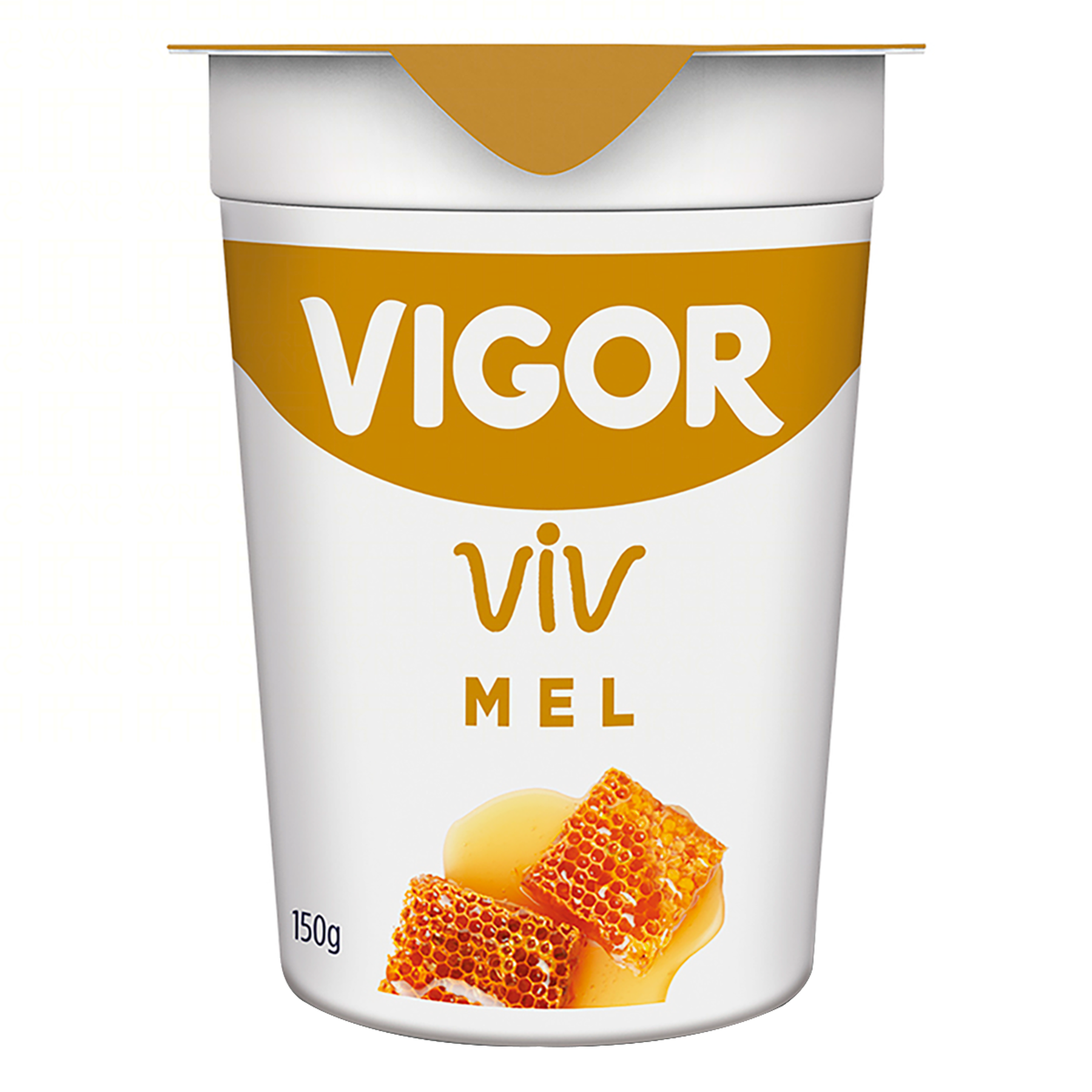 Iogurte Mel Vigor Viv Copo 150g