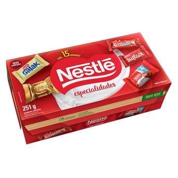 Bombom Especialidades Sortidos Nestlé 251g