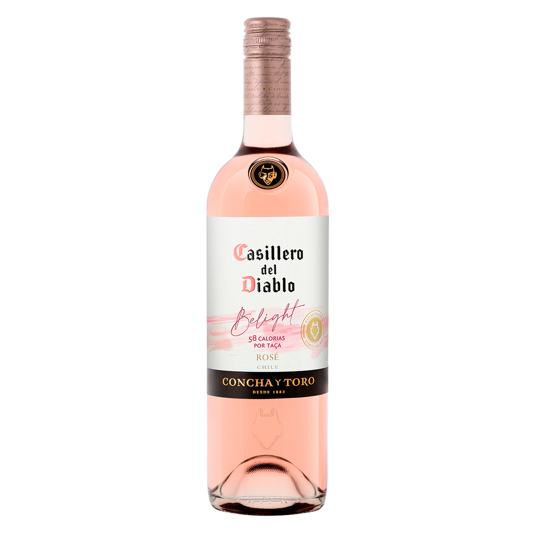 Vinho Ros&eacute; Belight Casillero del Diablo Garrafa 750ml